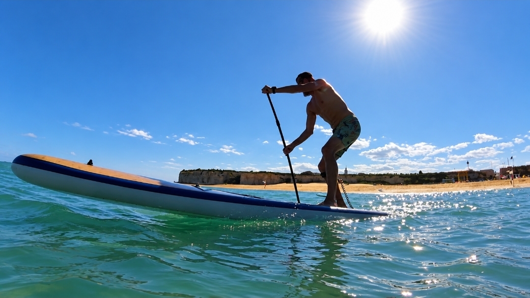 Jay “JSup” Manning paddleboarding — 2