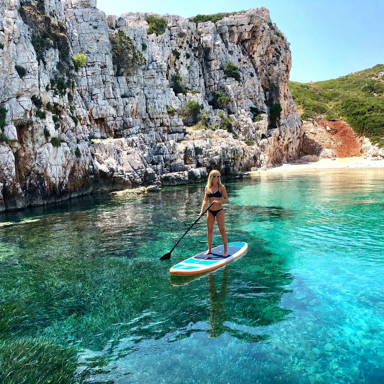 8 Days Paddleboarding along the Peloponnese with JSup — 7
