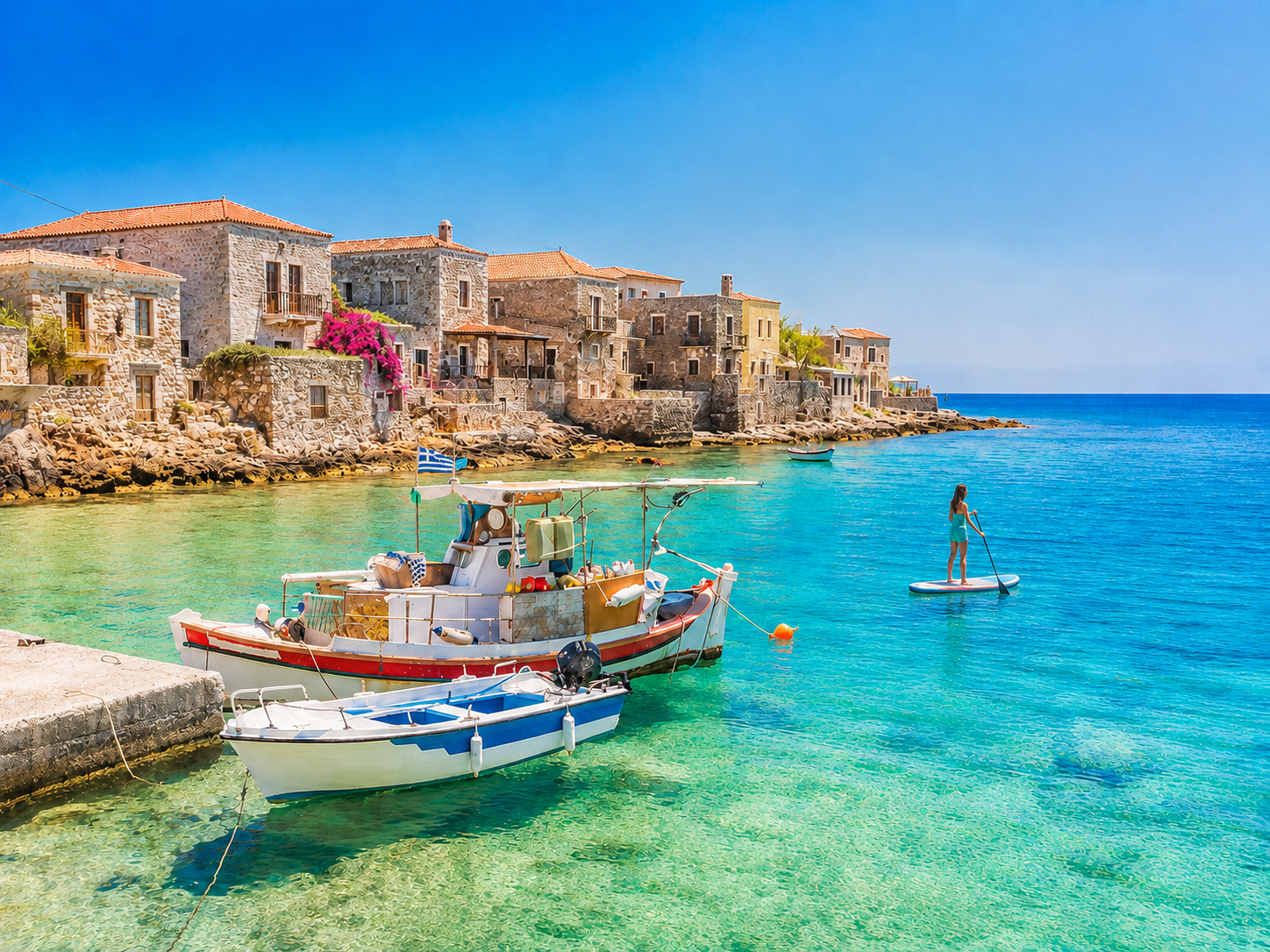 8 Days Paddleboarding along the Peloponnese with JSup — 1