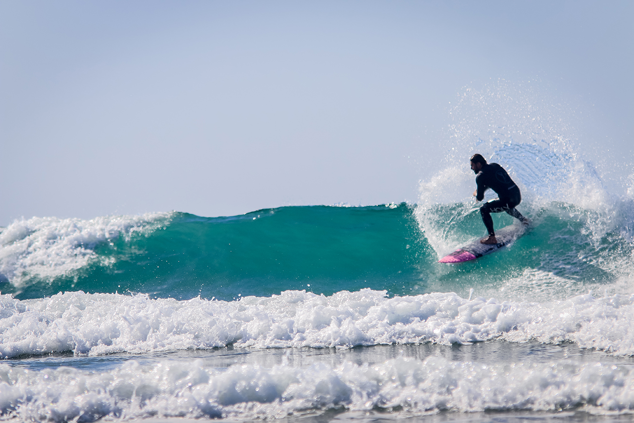 Surfing in Morocco