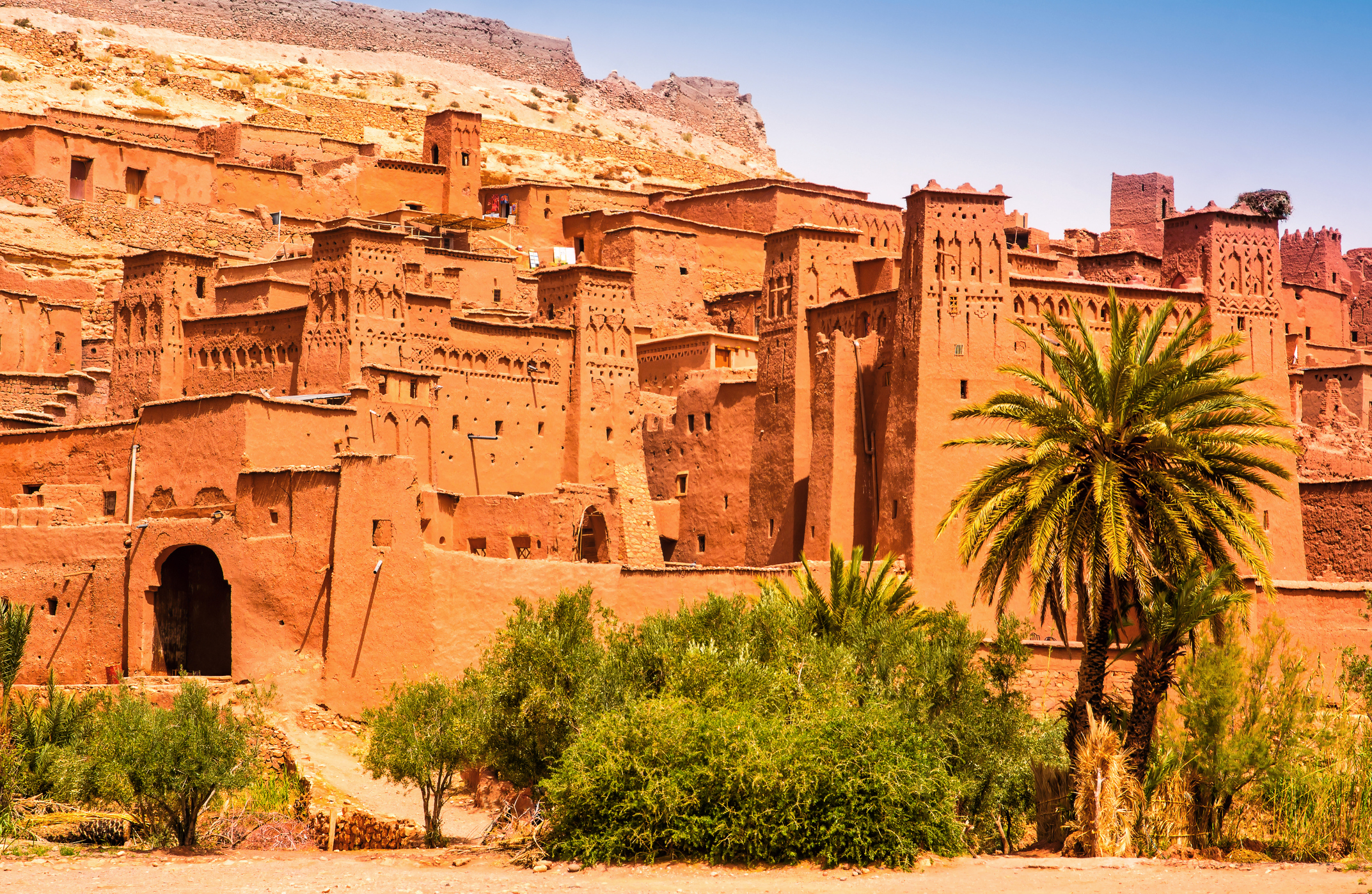 Amazing view of Kasbah Ait Ben Haddou