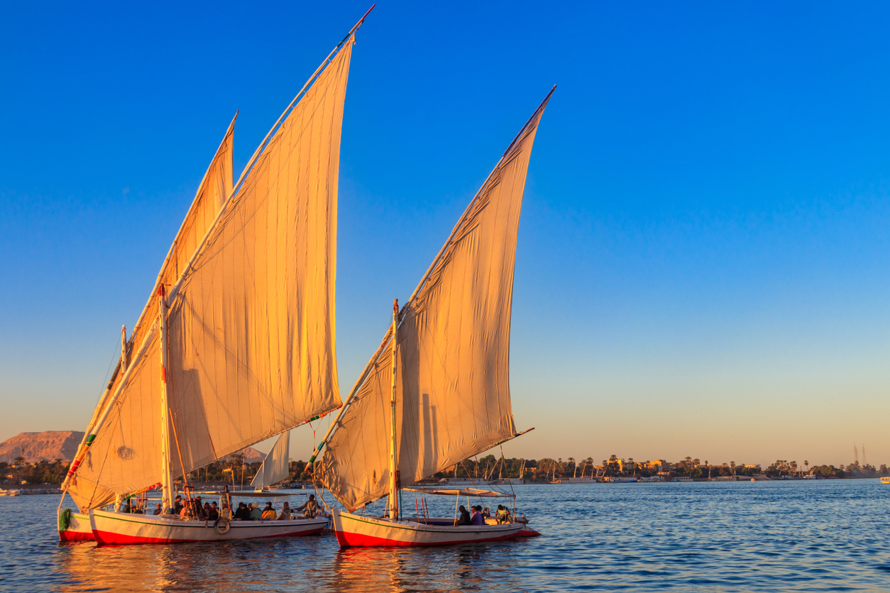 Felucca boats