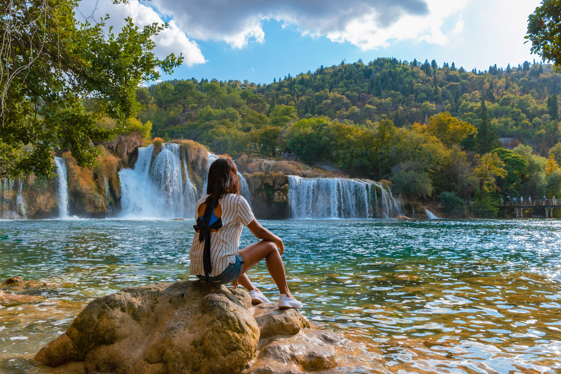 KRKA national park in Croatia