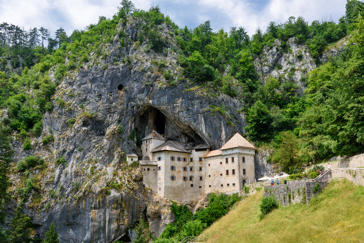 Predjama Castle in Slovenia