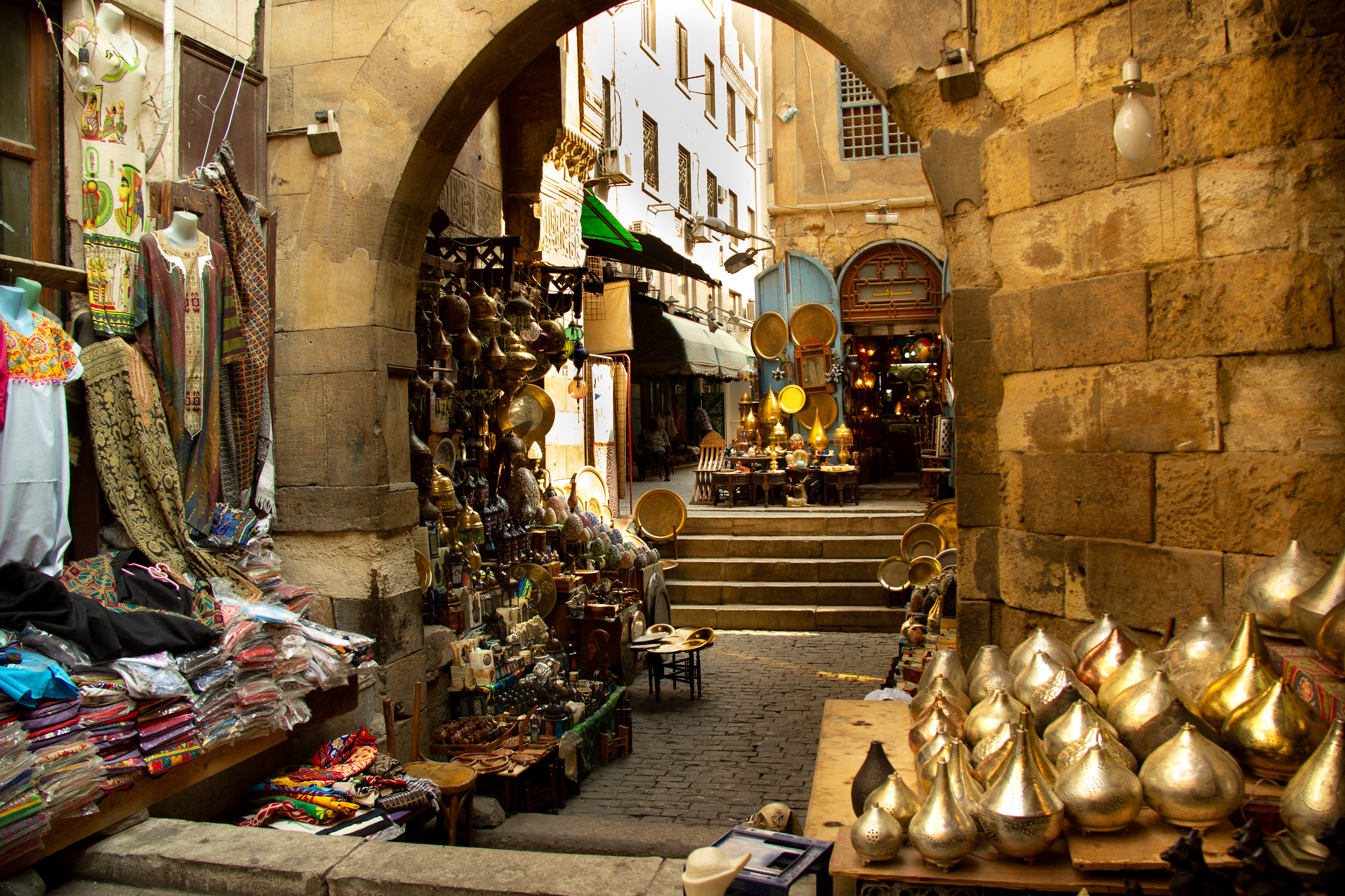 Khan Al-Khalili Bazaar, Cairo