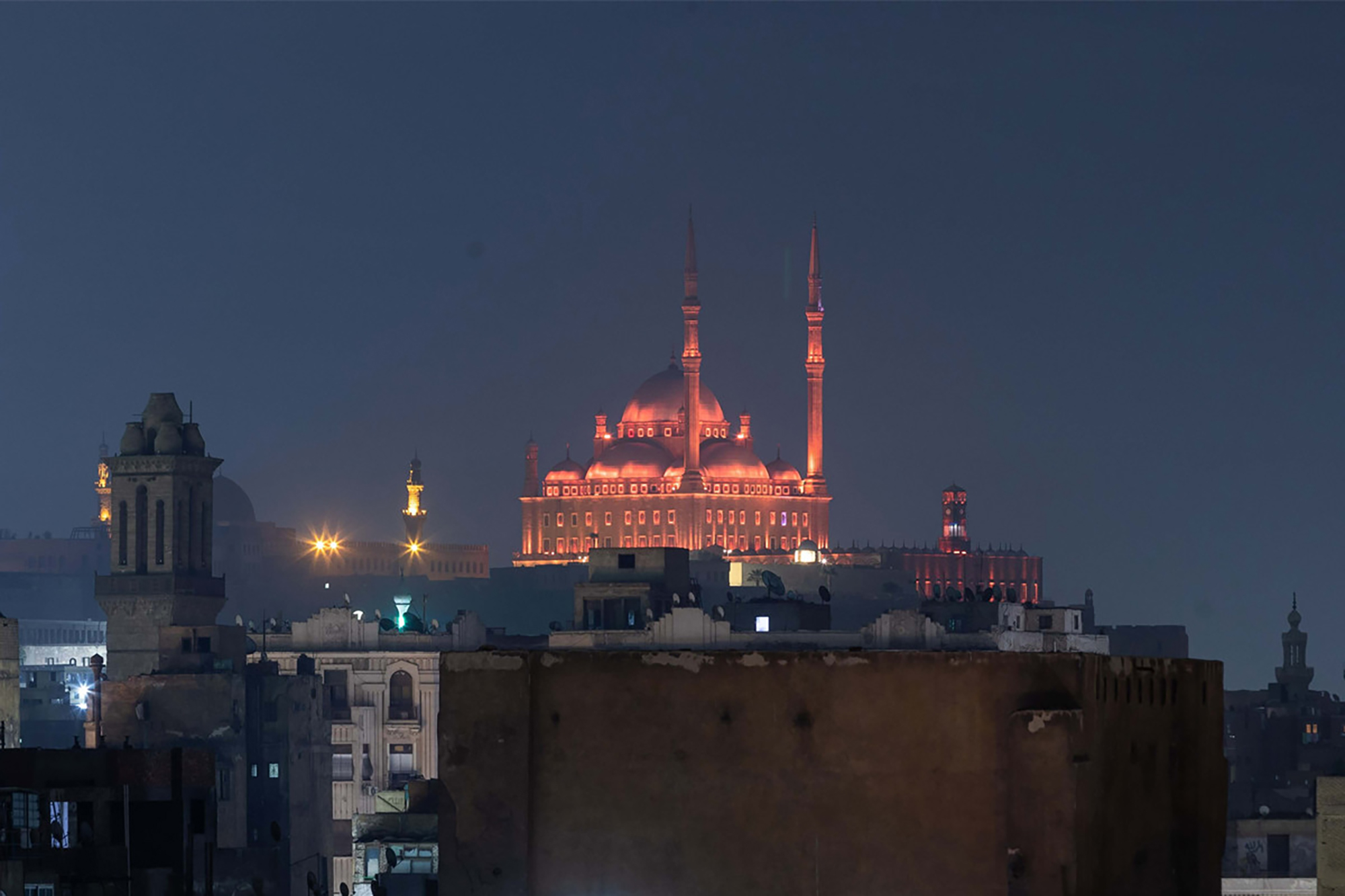 View from Le Riad