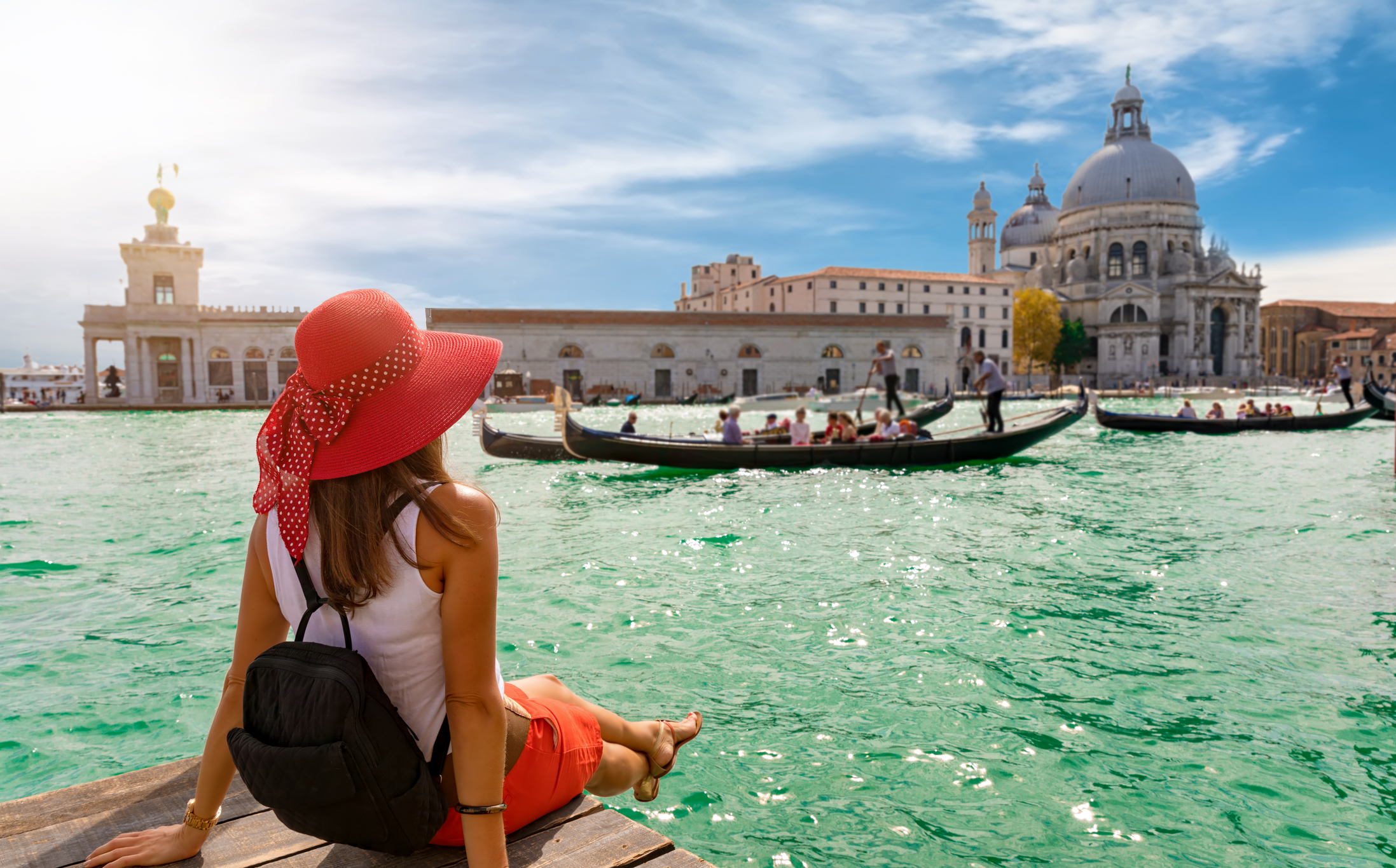 Basilica di Santa Maria della Salute and Canale Grande in Venice