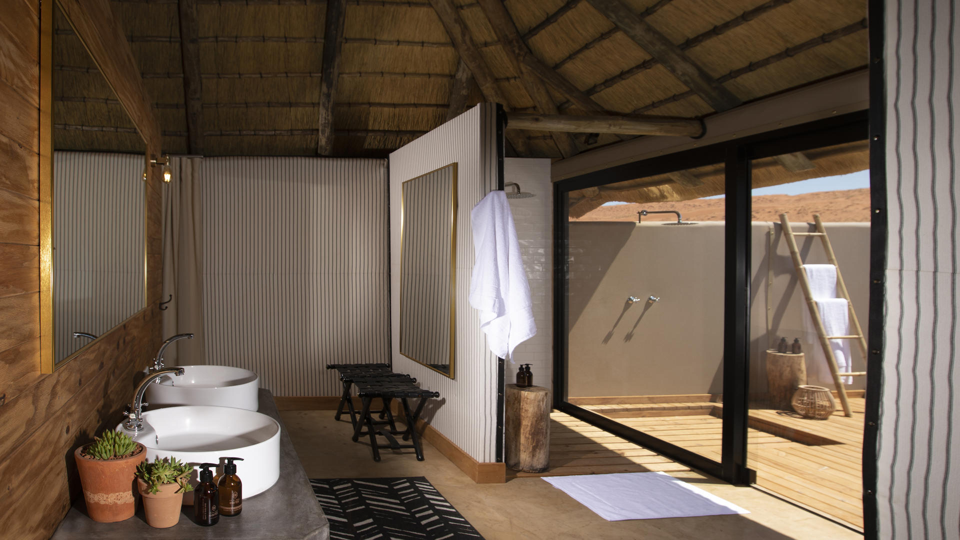 Bathroom in your Accommodation At Kwessi Dunes