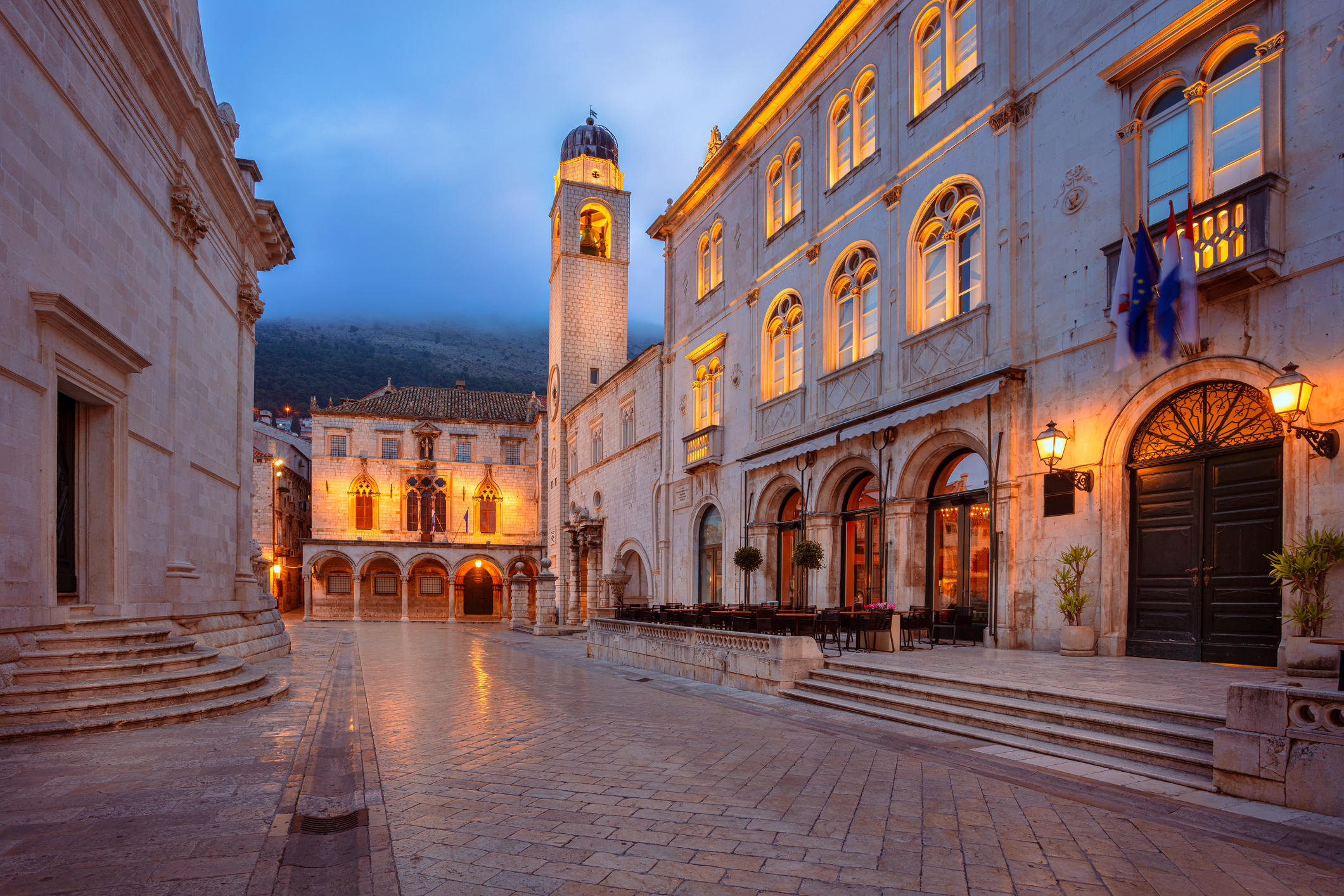 Evening in Dubrovnik