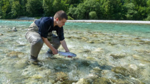 Fly Fishing in Soca Rover in Slovenia