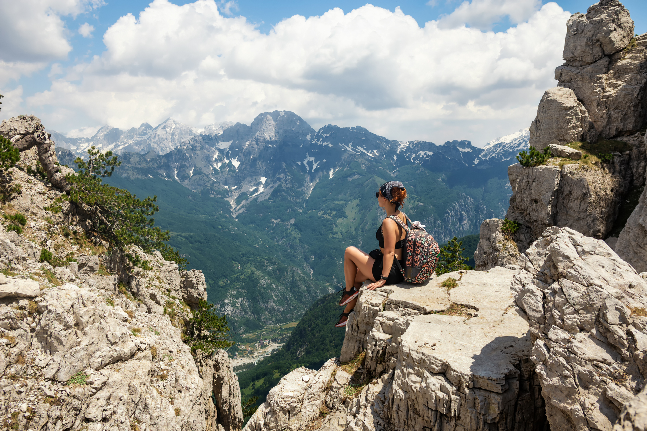 Hiking in the Albanian Alps