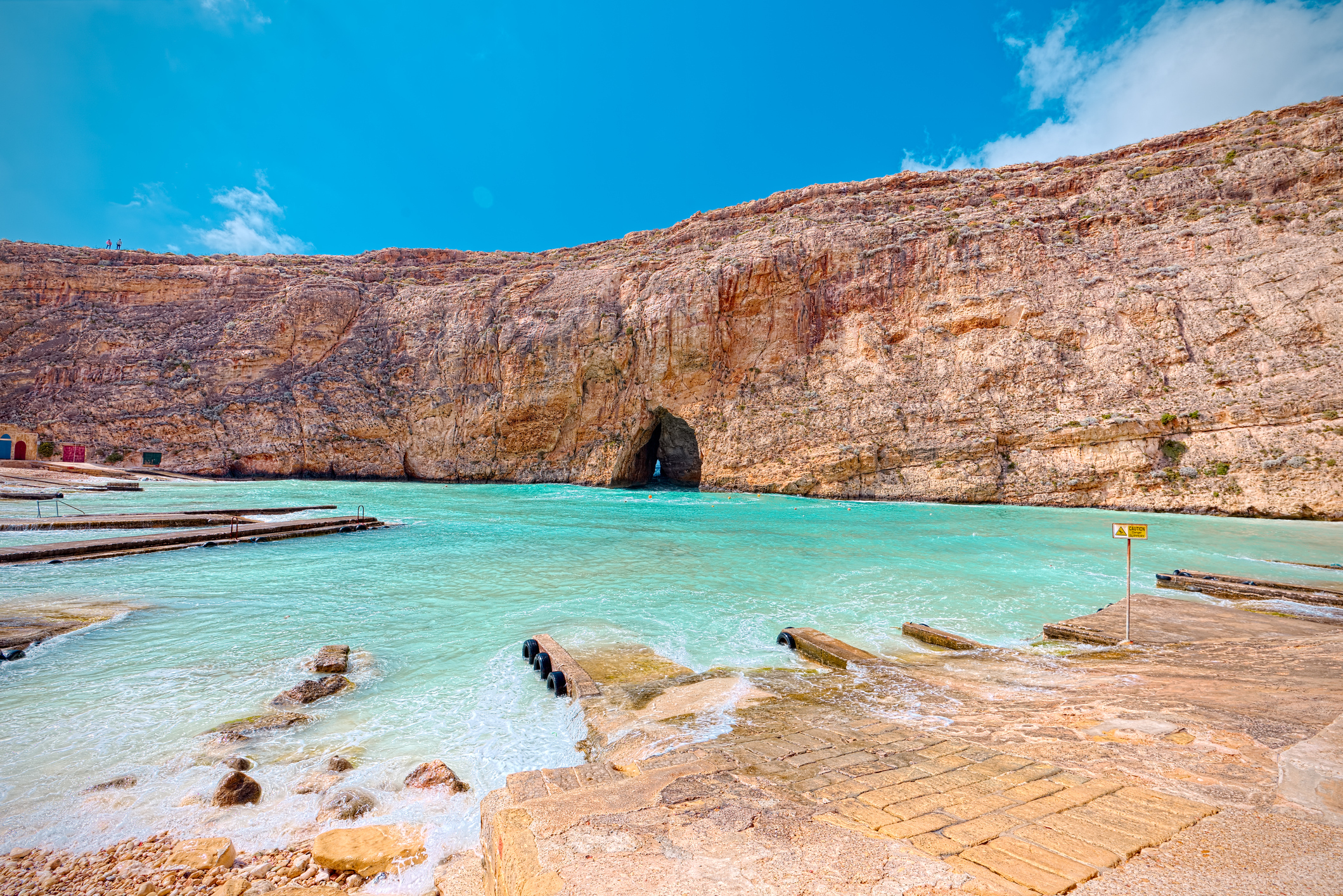 Inland Sea at Dwejra in Gozo