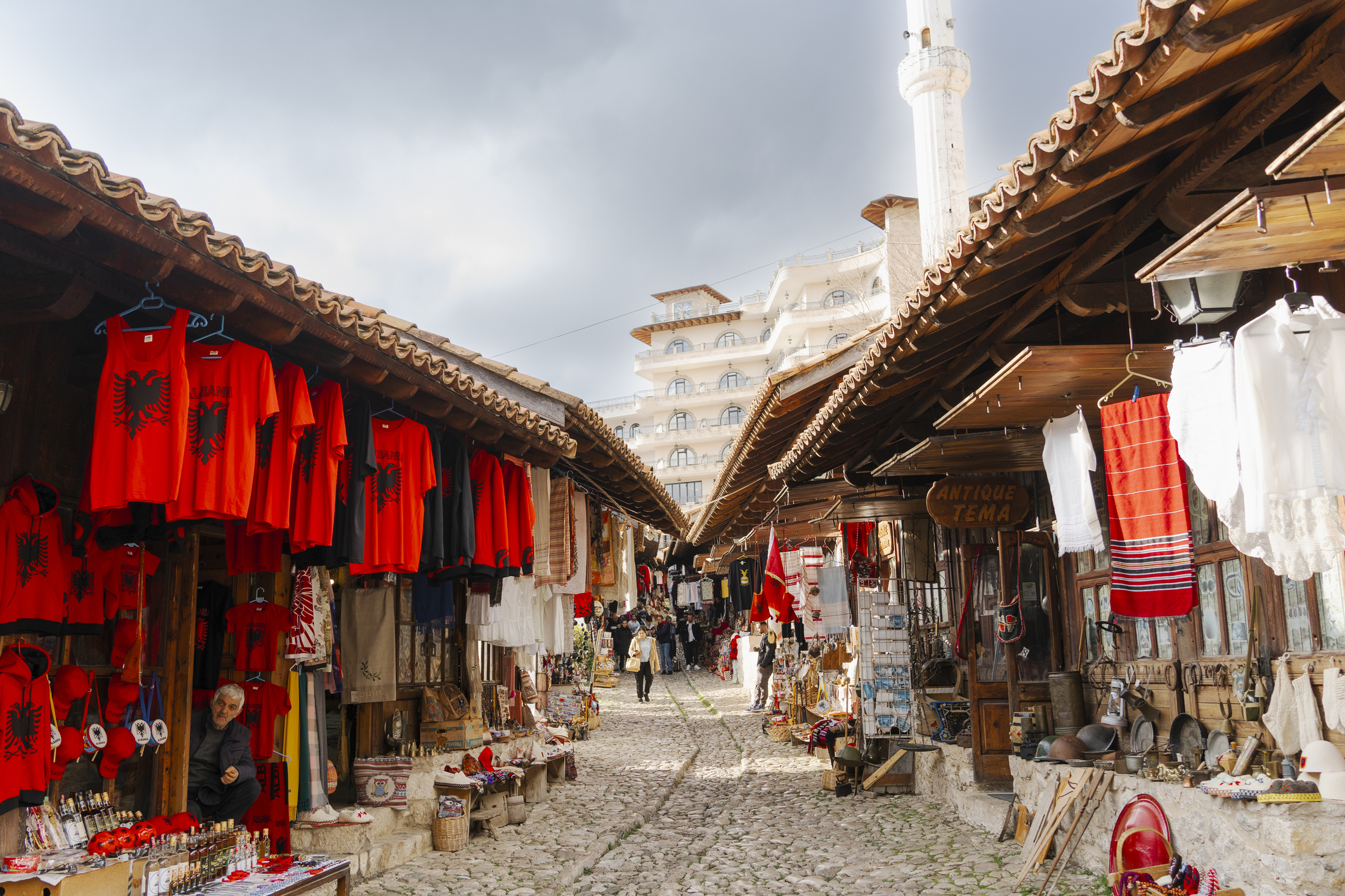 Kruja old bazar