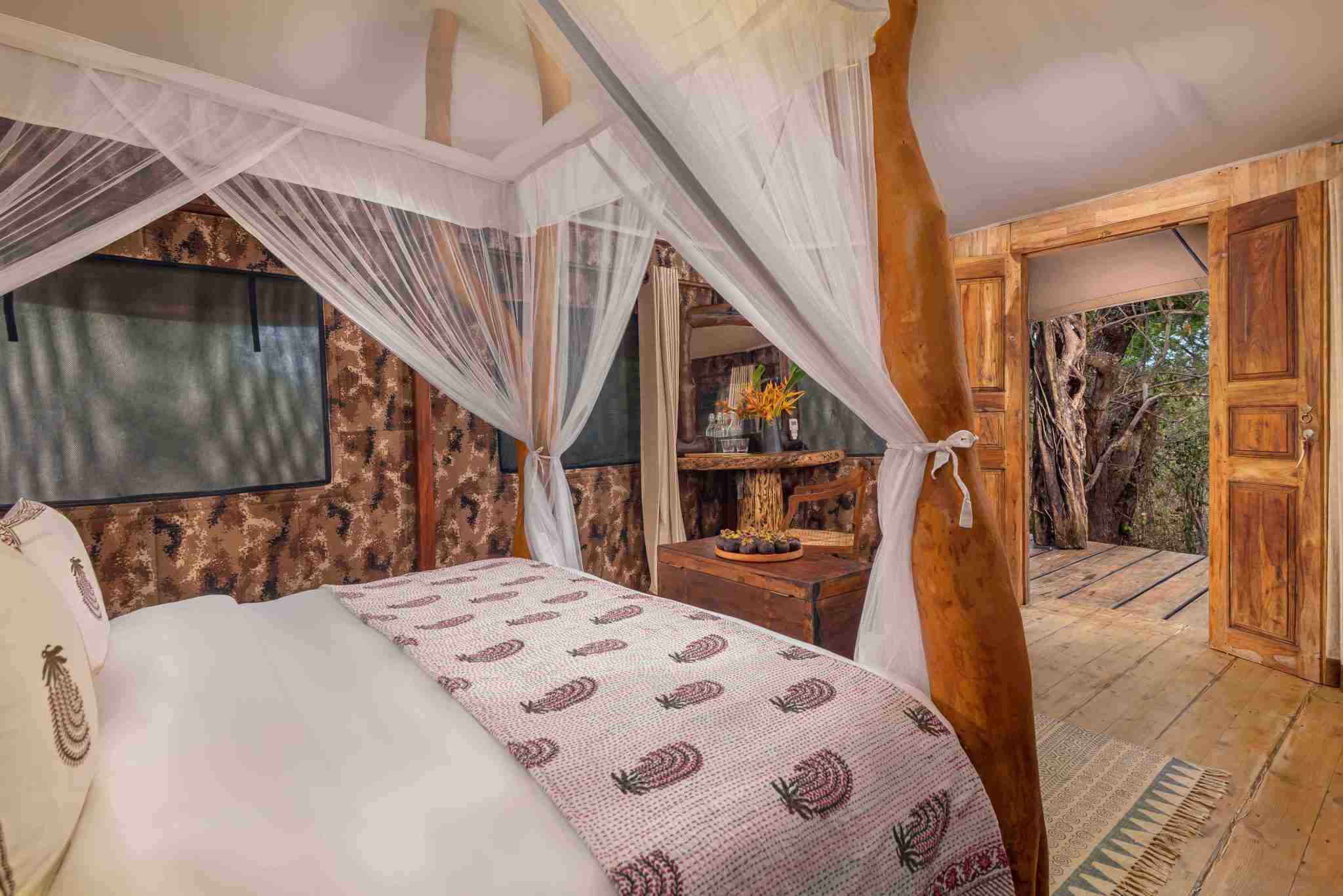 Luxury Tent on Leopard Safari