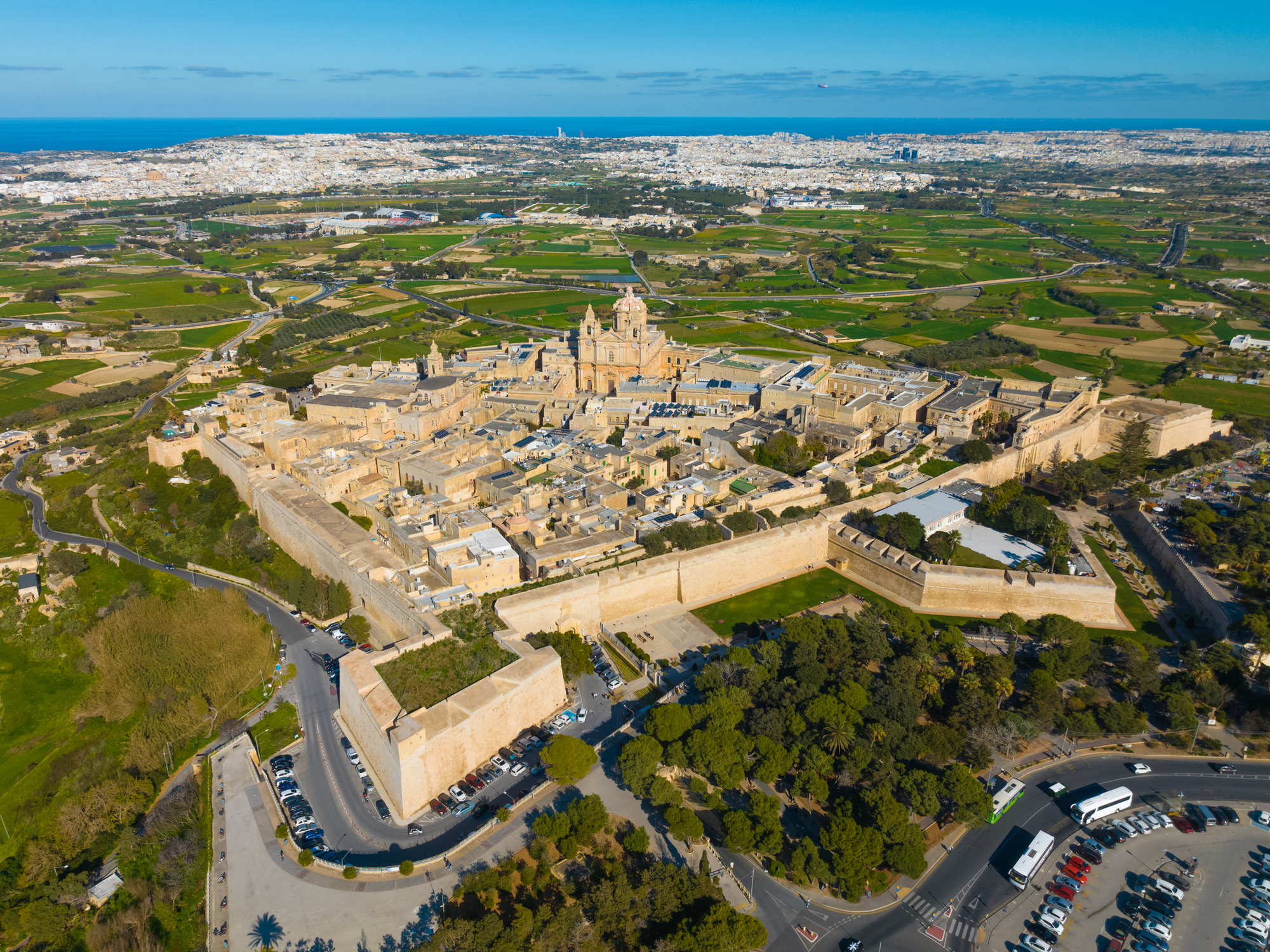 Mdina city old capital of Malta