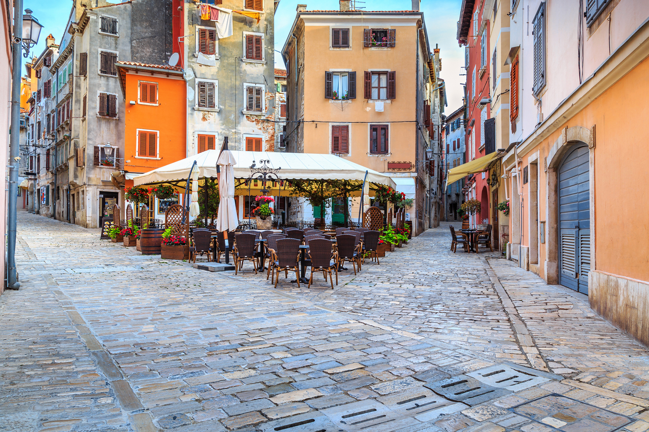 Medieval Streets in Rovinj