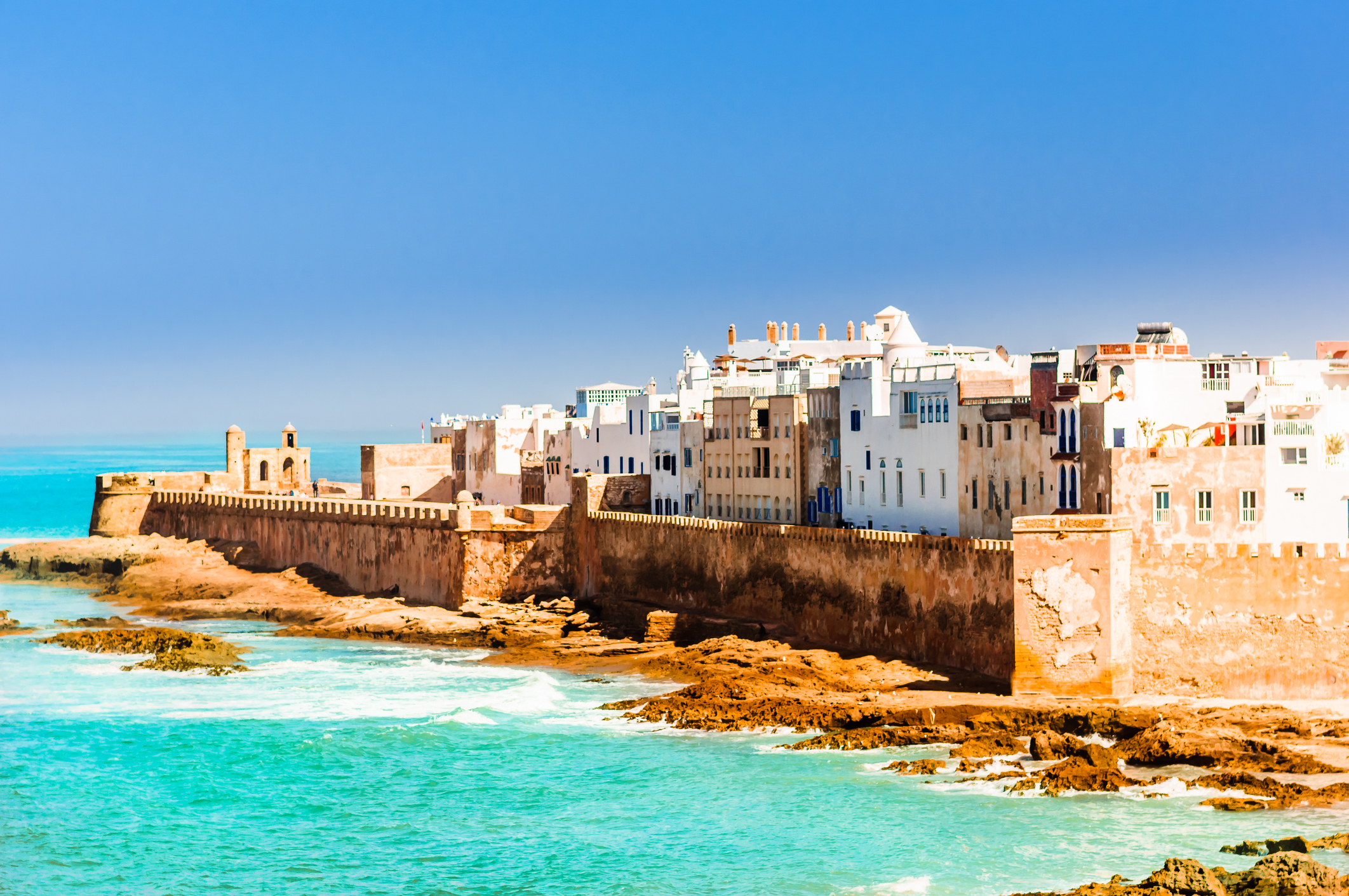 View on old city of Essaouira