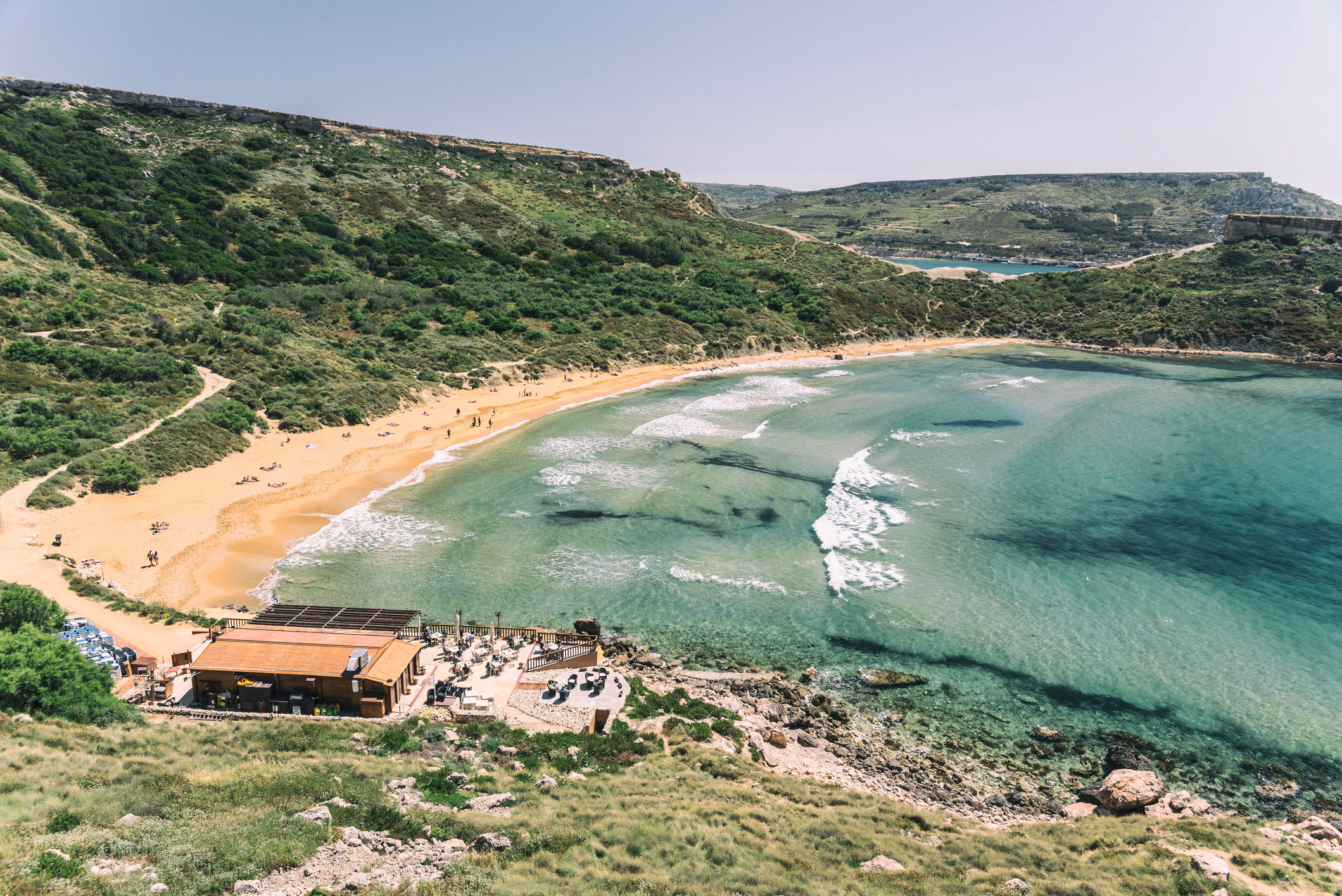 Riviera Beach Ghajn Tuffieha in Malta