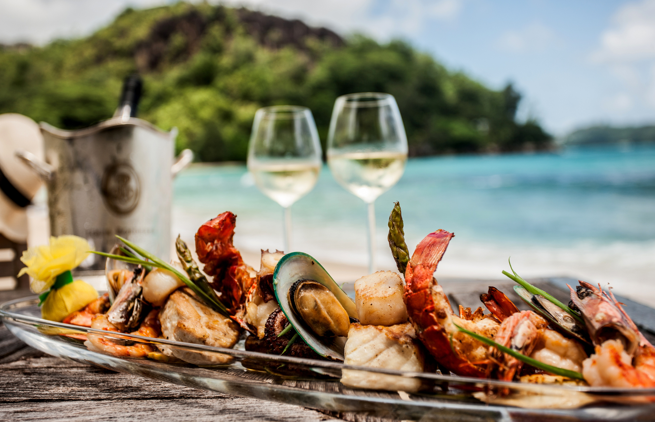 Seafood Lunch on the beach