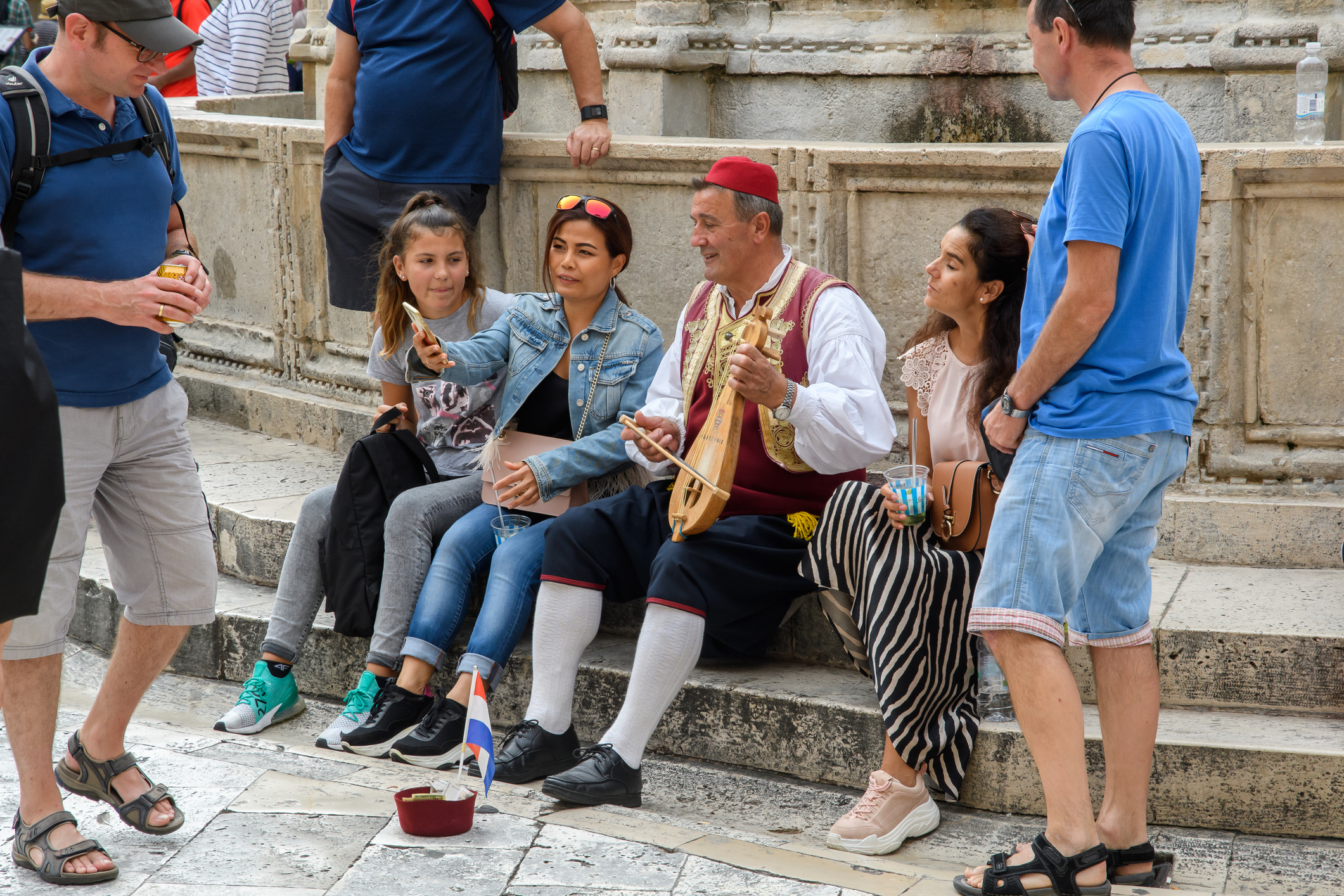 Street Performance in Dubrovnik