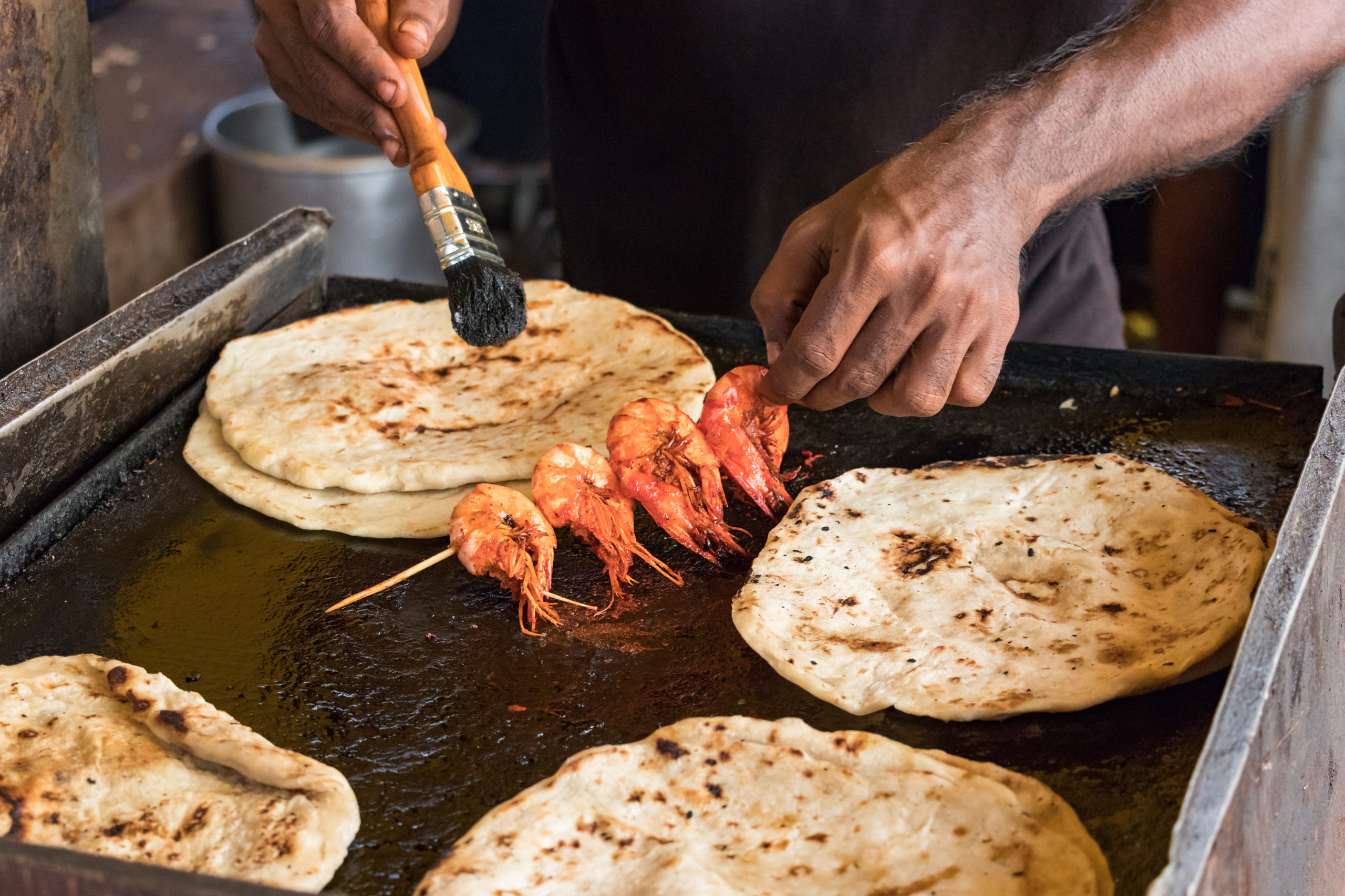 Street food in Colombo