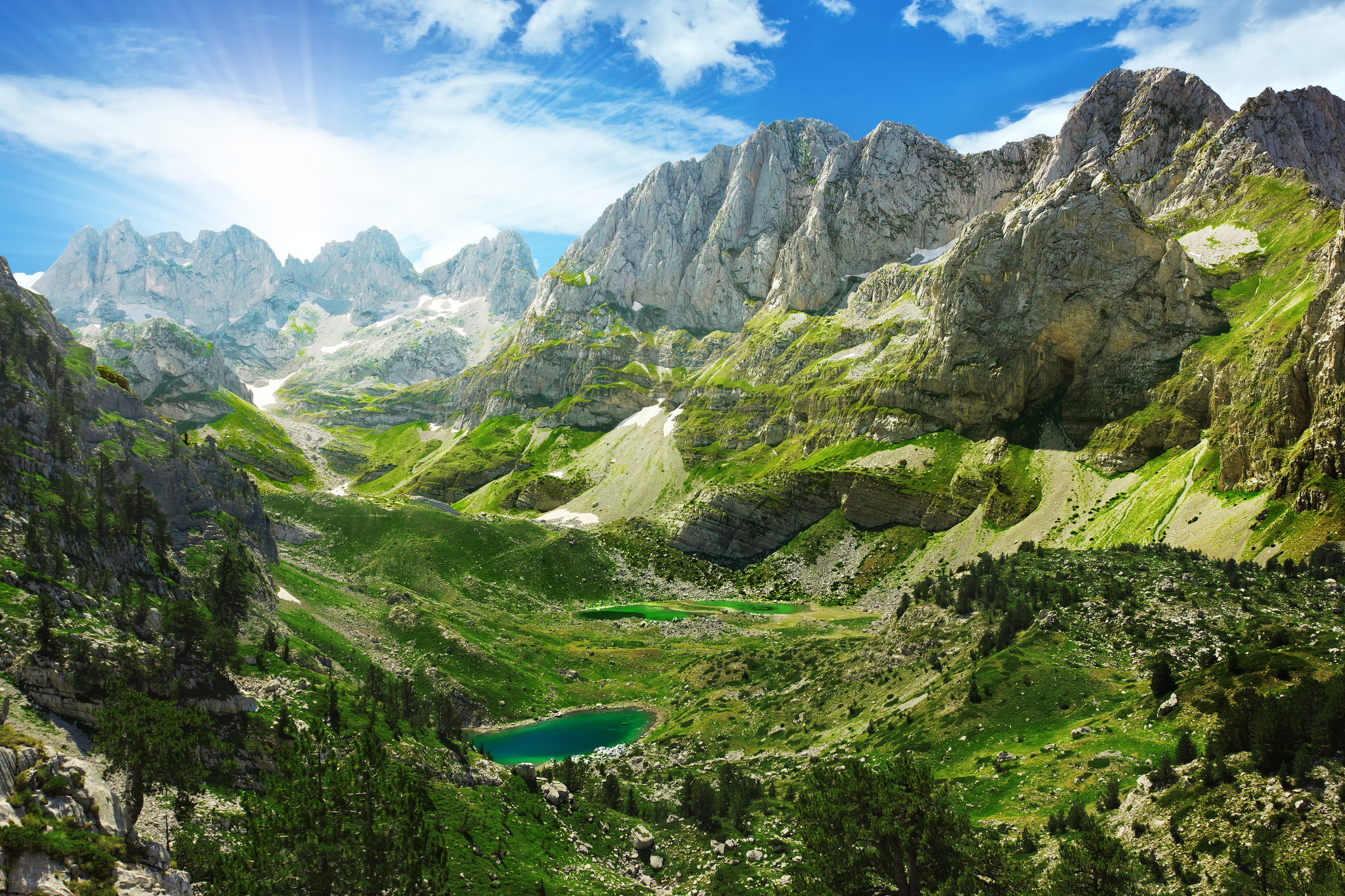 The Albanian Alps