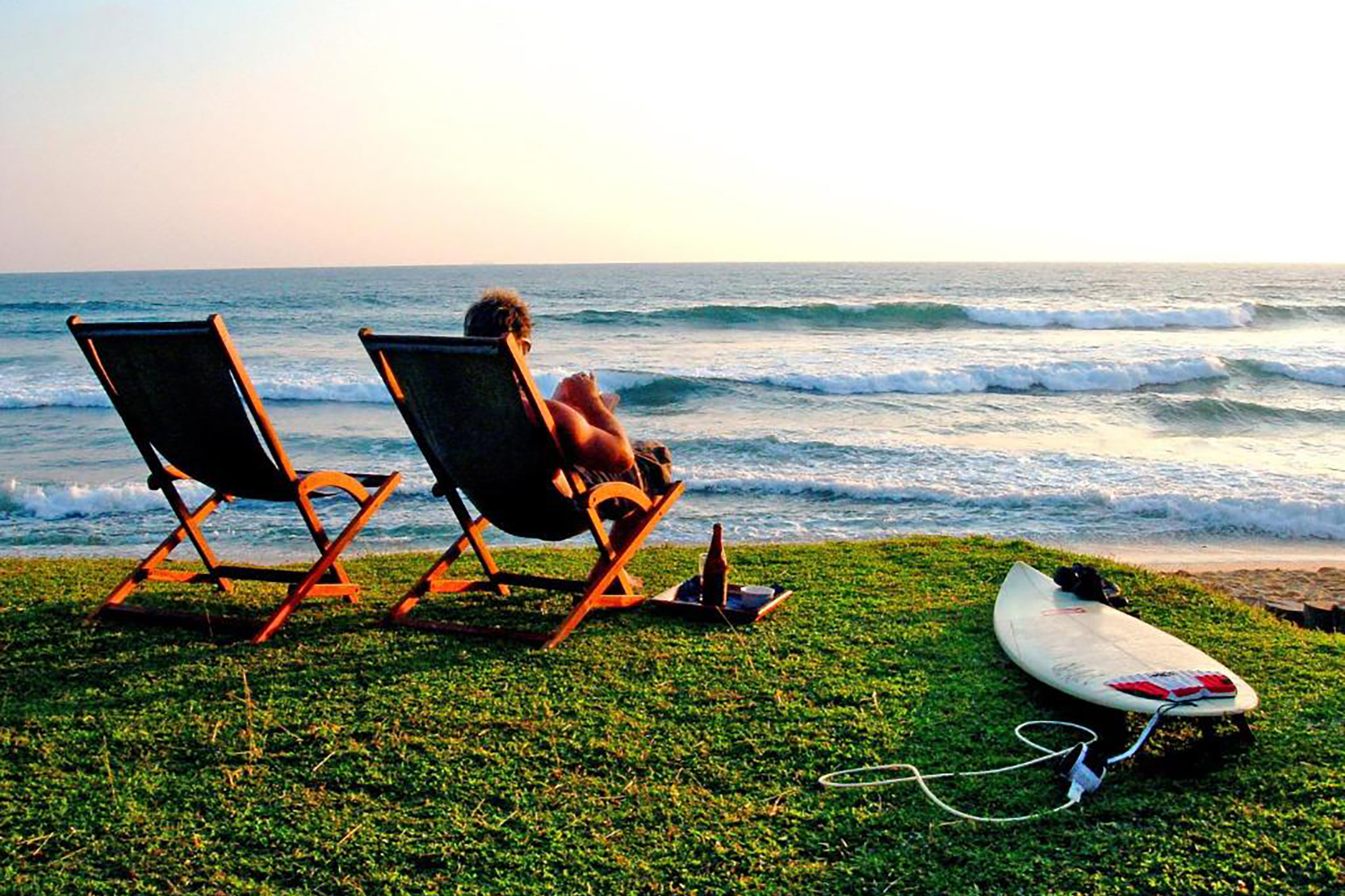 The Apa Villa Talpe Relaxing After a Surf