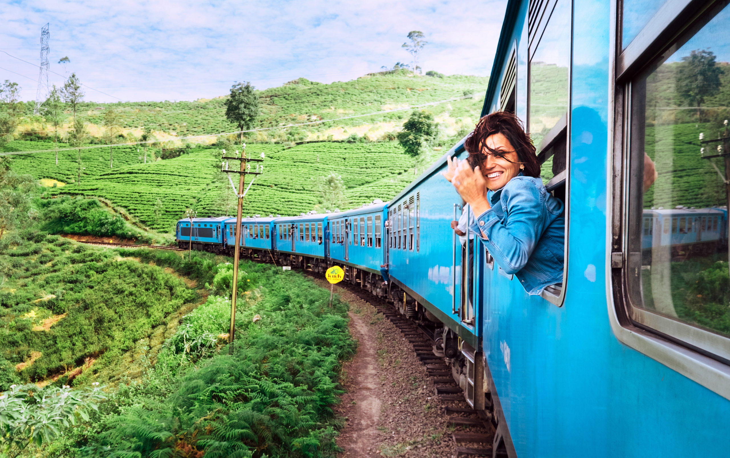 Traveling by train