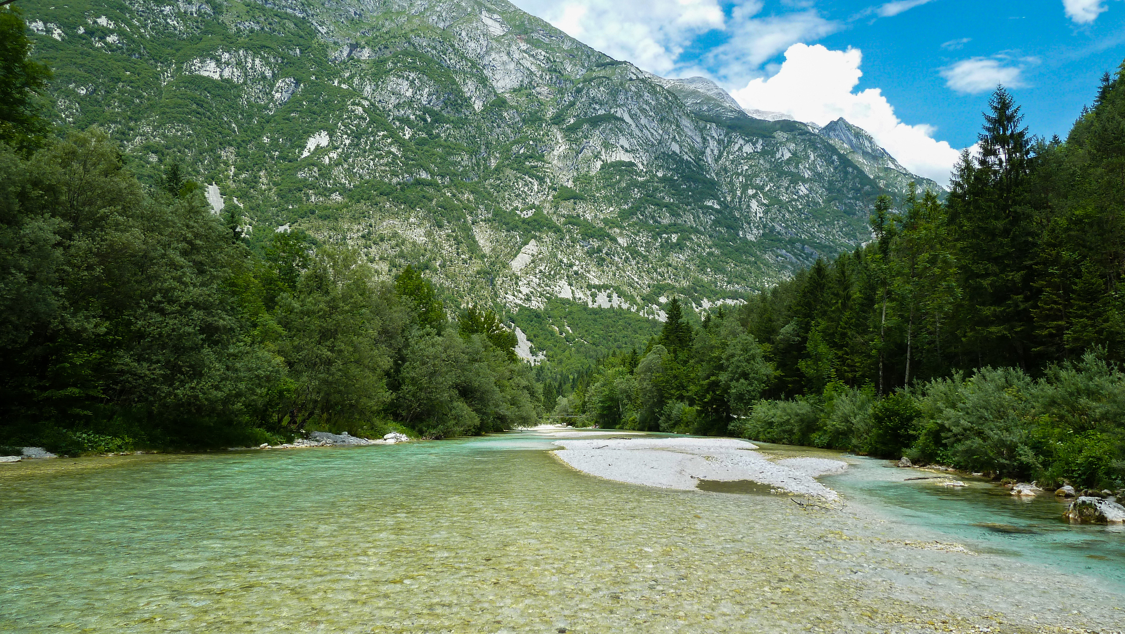 Trenta Valley from the Julian Alps