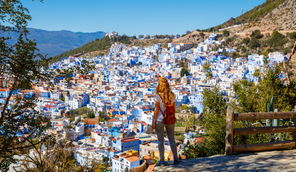 Chefchaouen city view