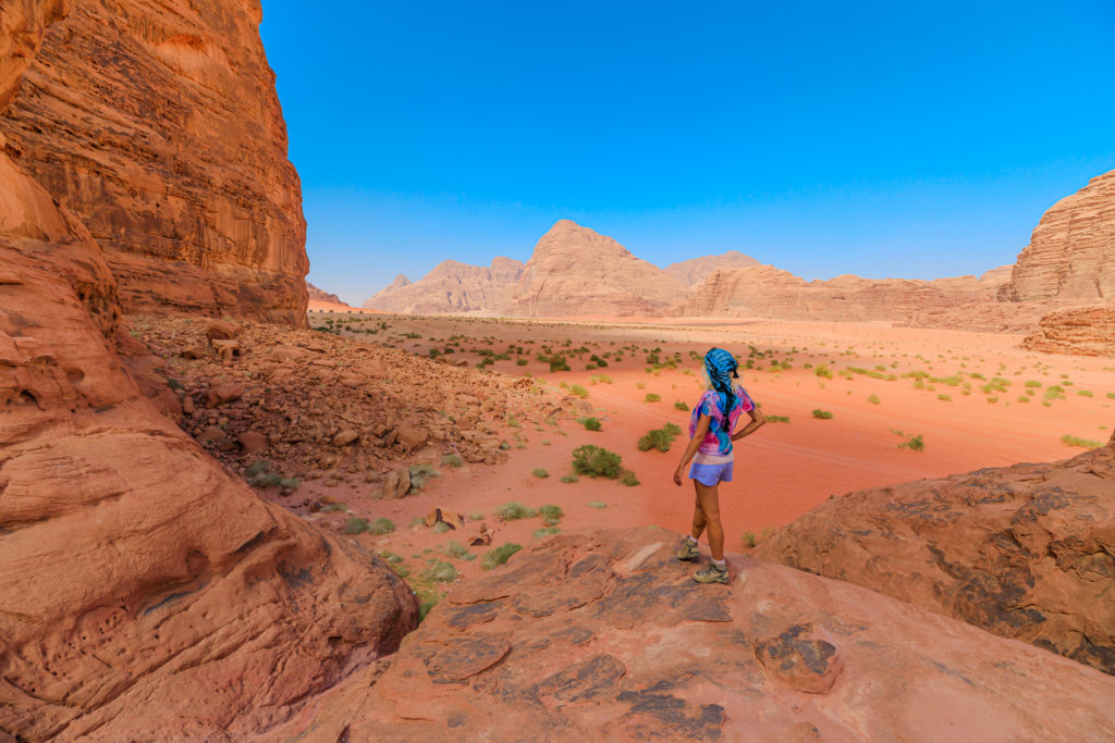 Wadi Rum desert in Jordan