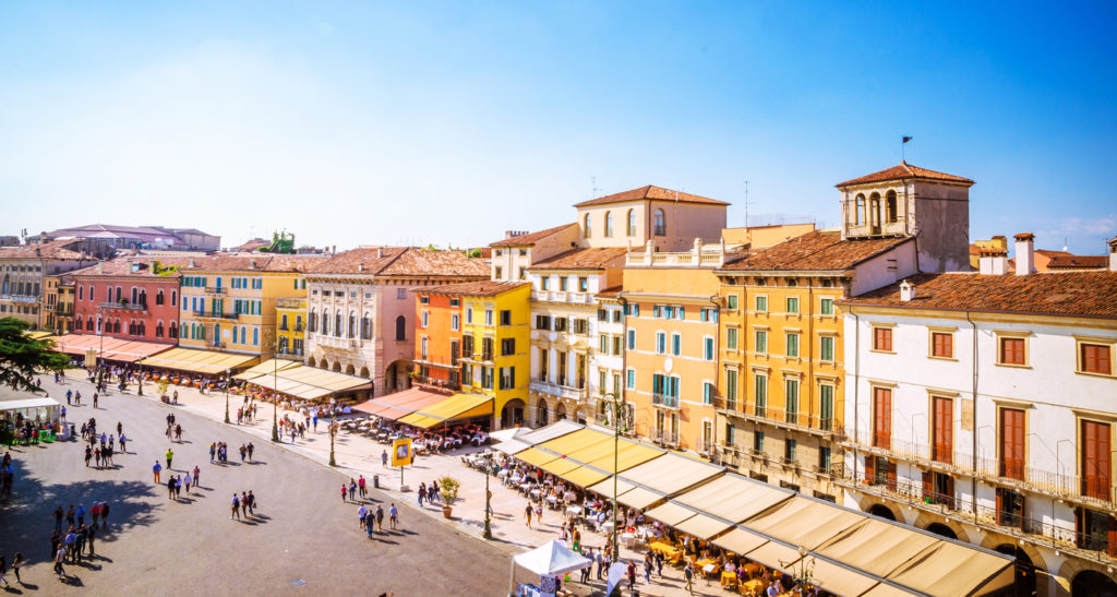 The old streets of Verona