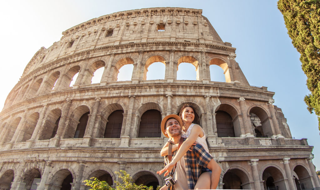 The Colosseum in Rome