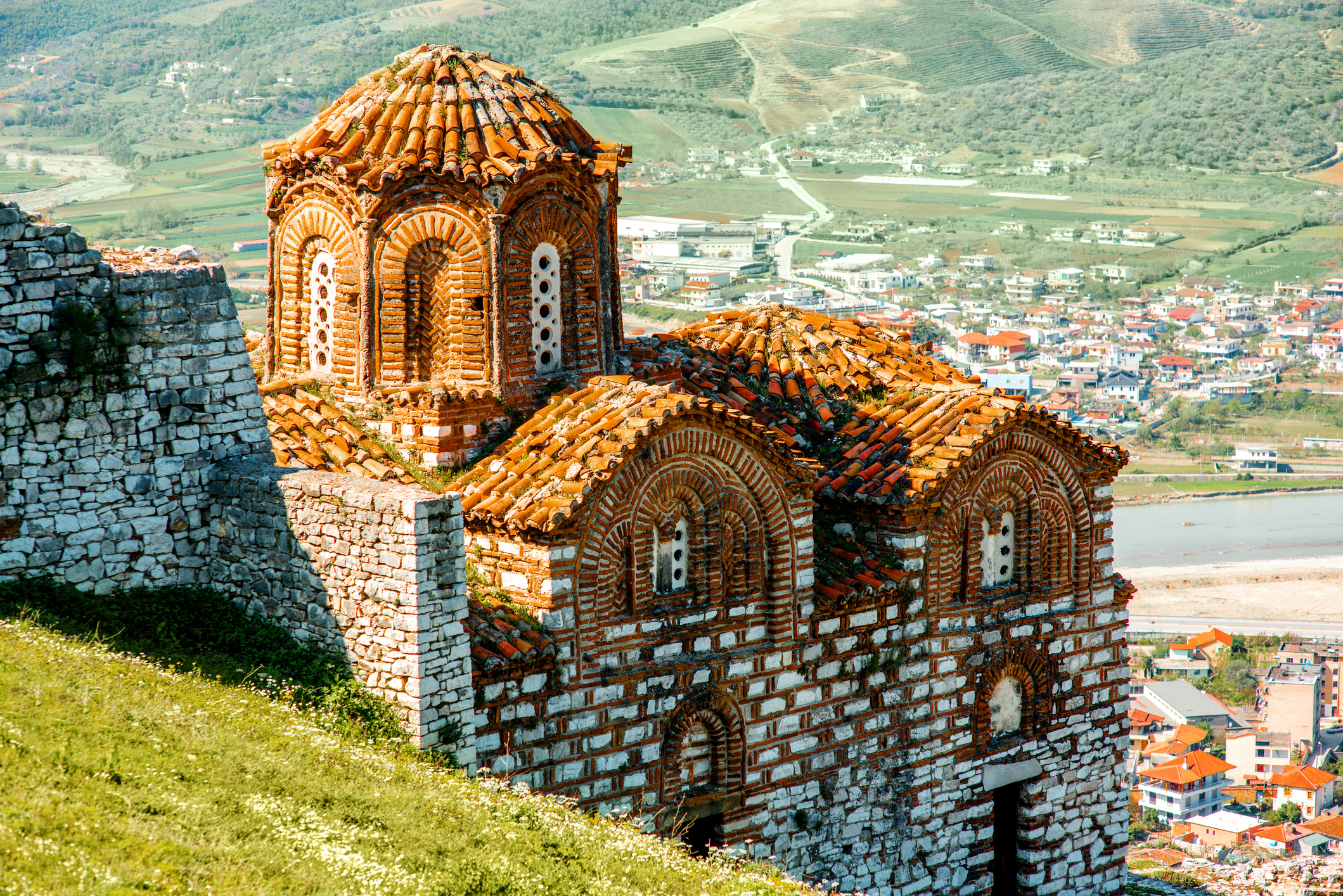 St. Theodores church in Berat city