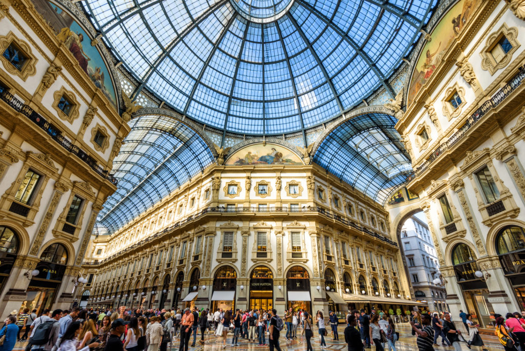 The Galleria Vittorio Emanuele II