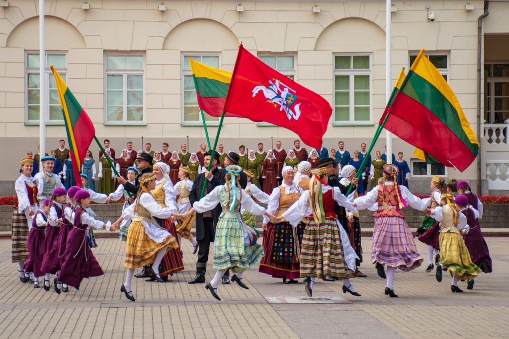 Traditional Lithuanian dance