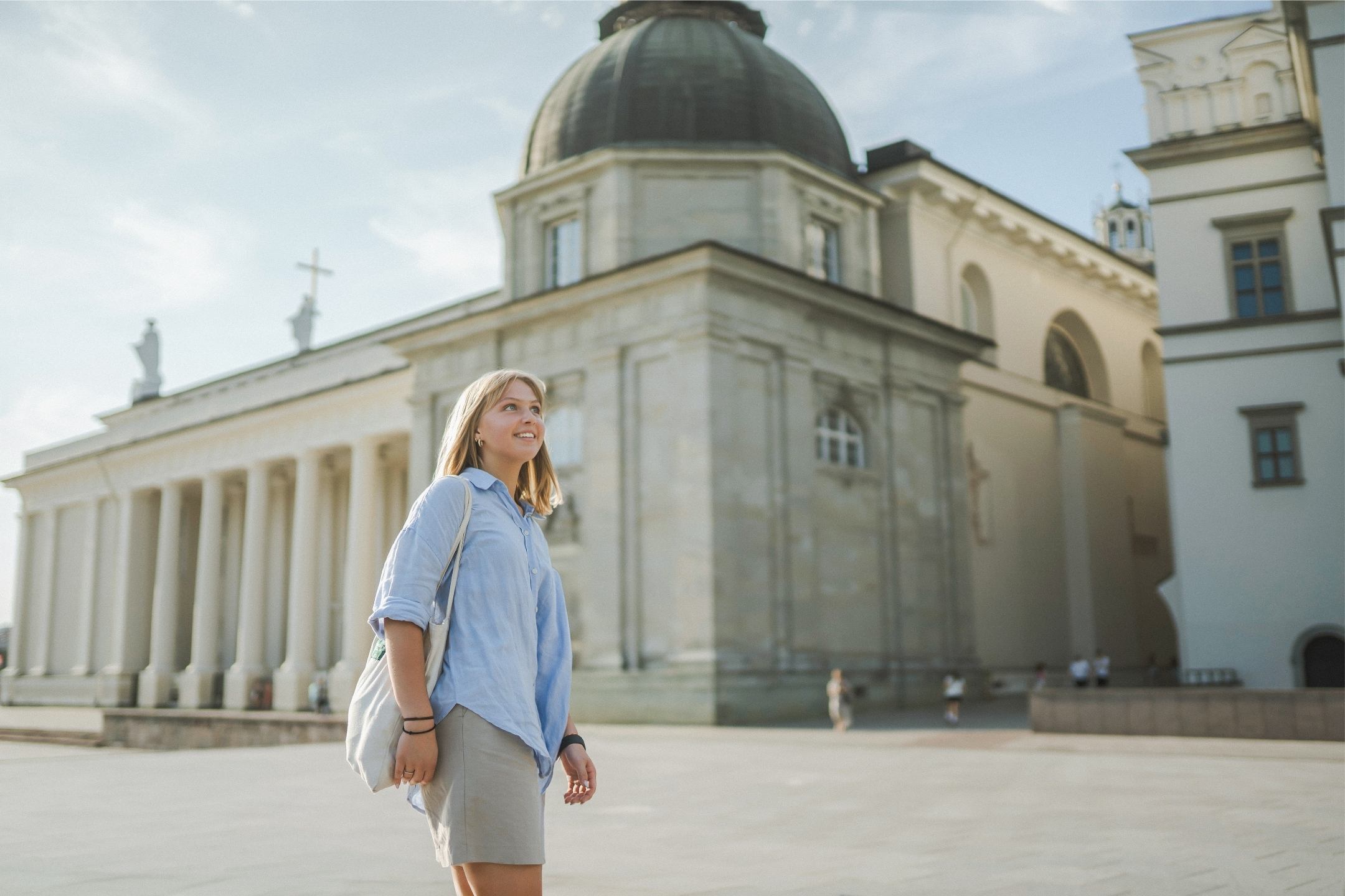 Vilnius Cathedral square © Simas Bernotas