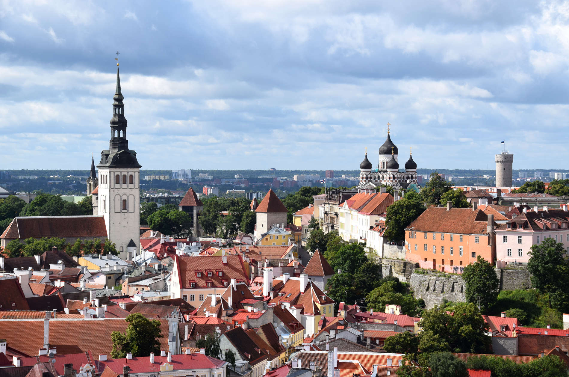 View from St.Olav''s Church