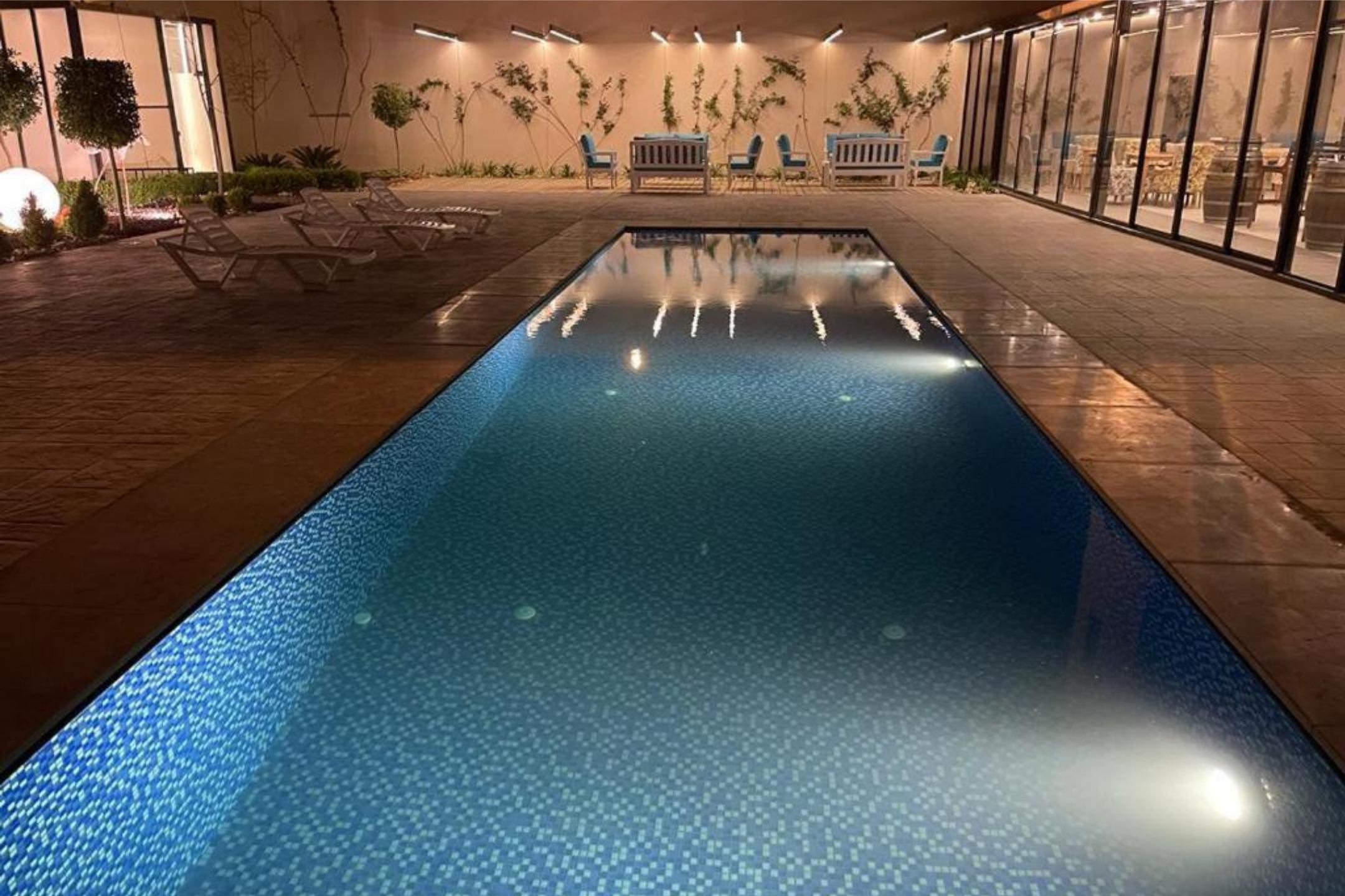 Aitch boutique Hotel Madaba pool