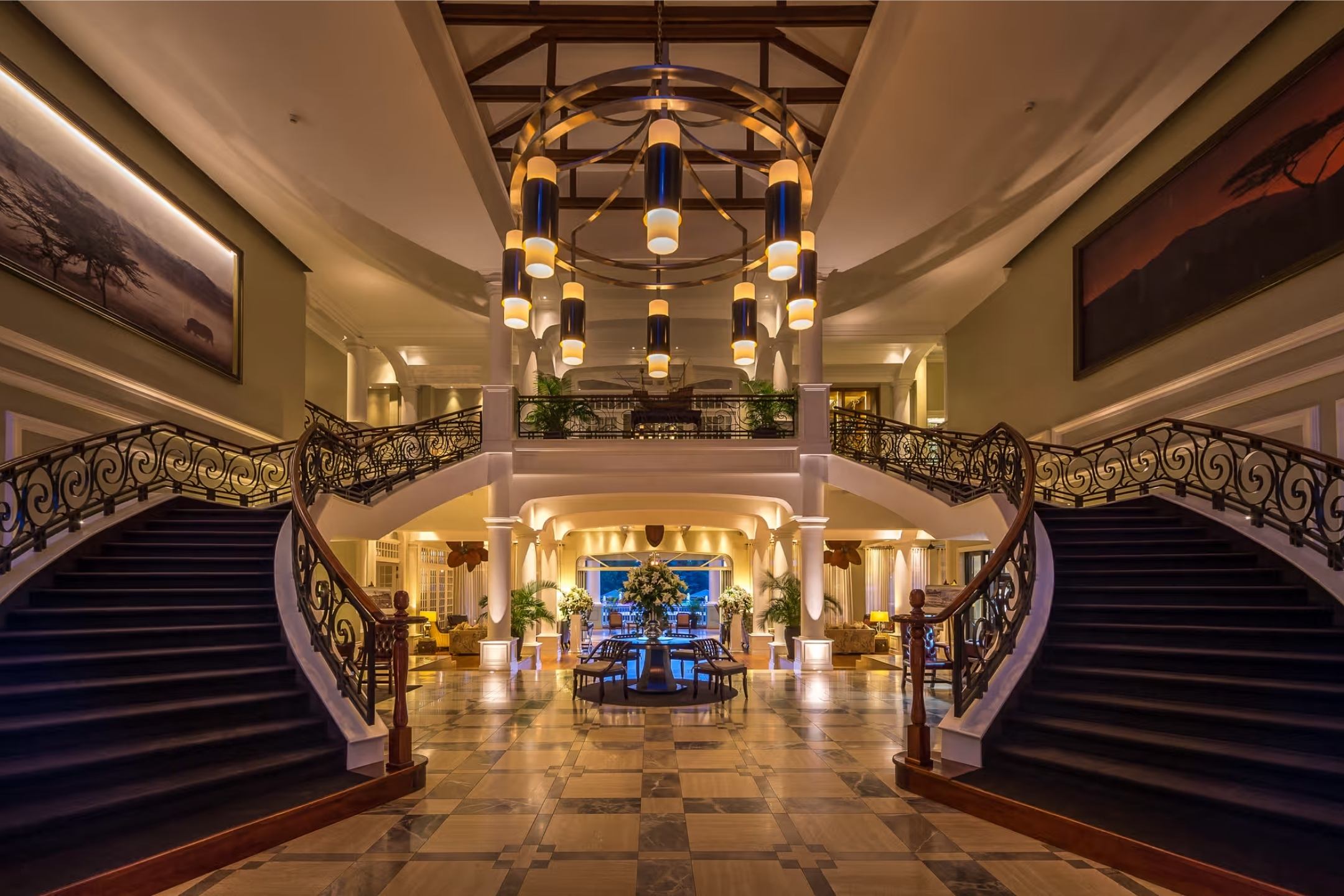 Hemingways Nairobi Hotel Foyer