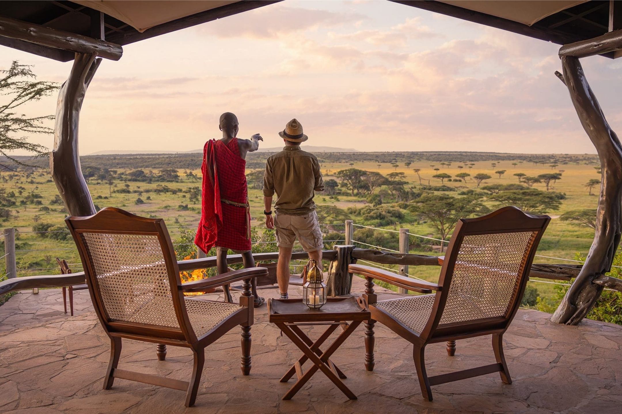 Saruni Eagle View, Views from the lodge