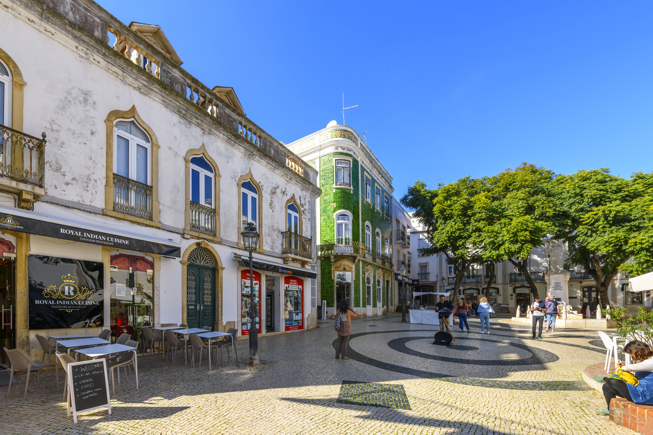 Lagos Town in Portugal