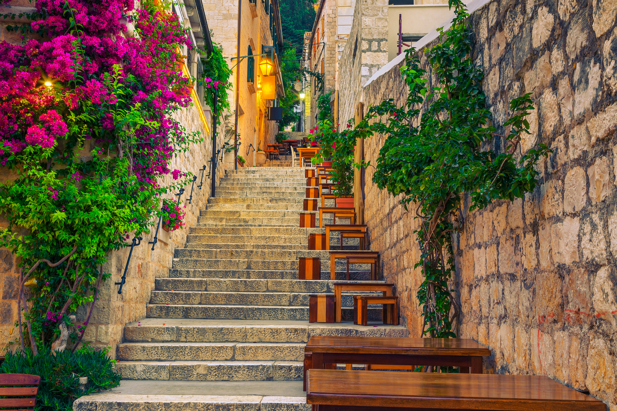Street cafe in Hvar