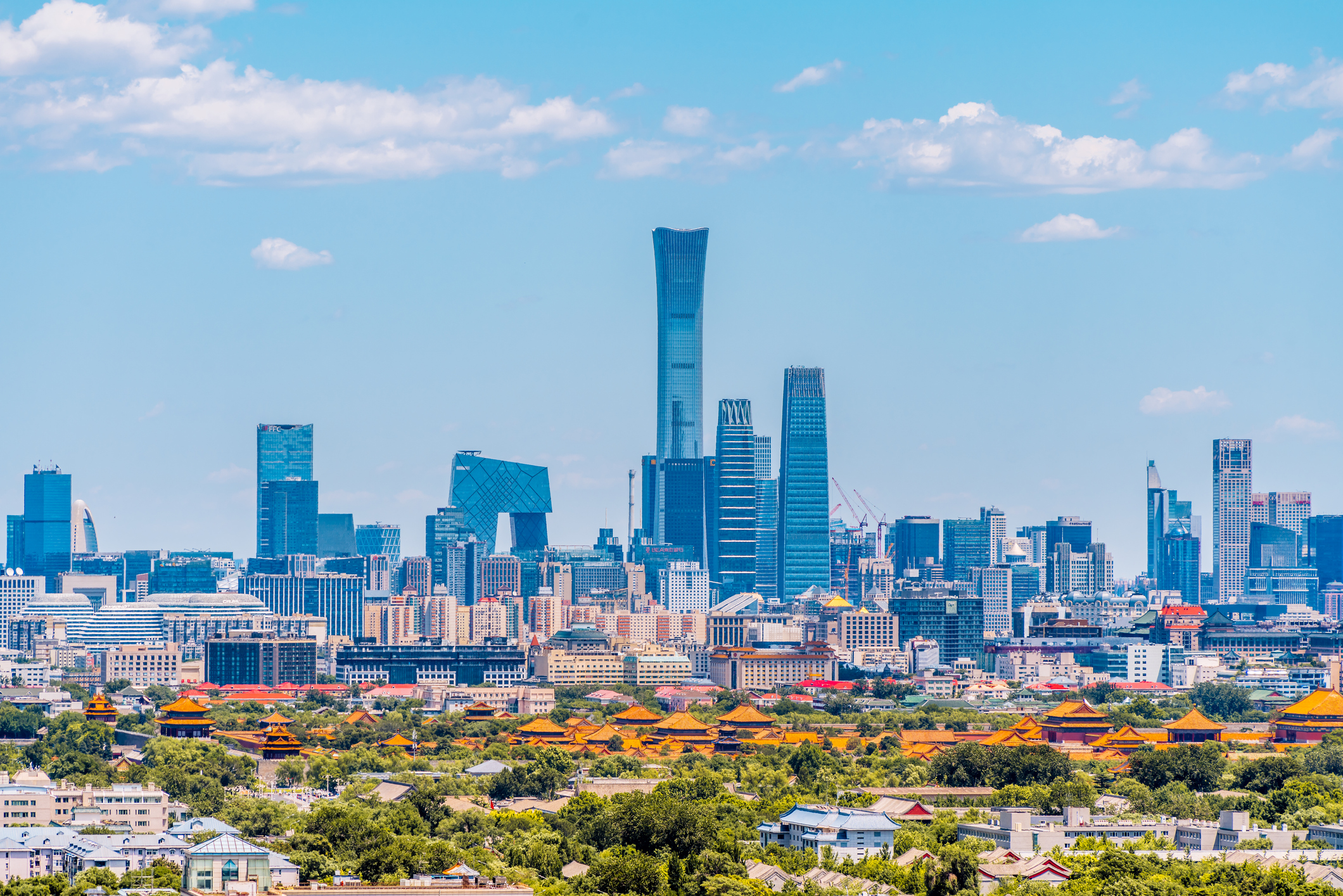 Skyline of Beijing