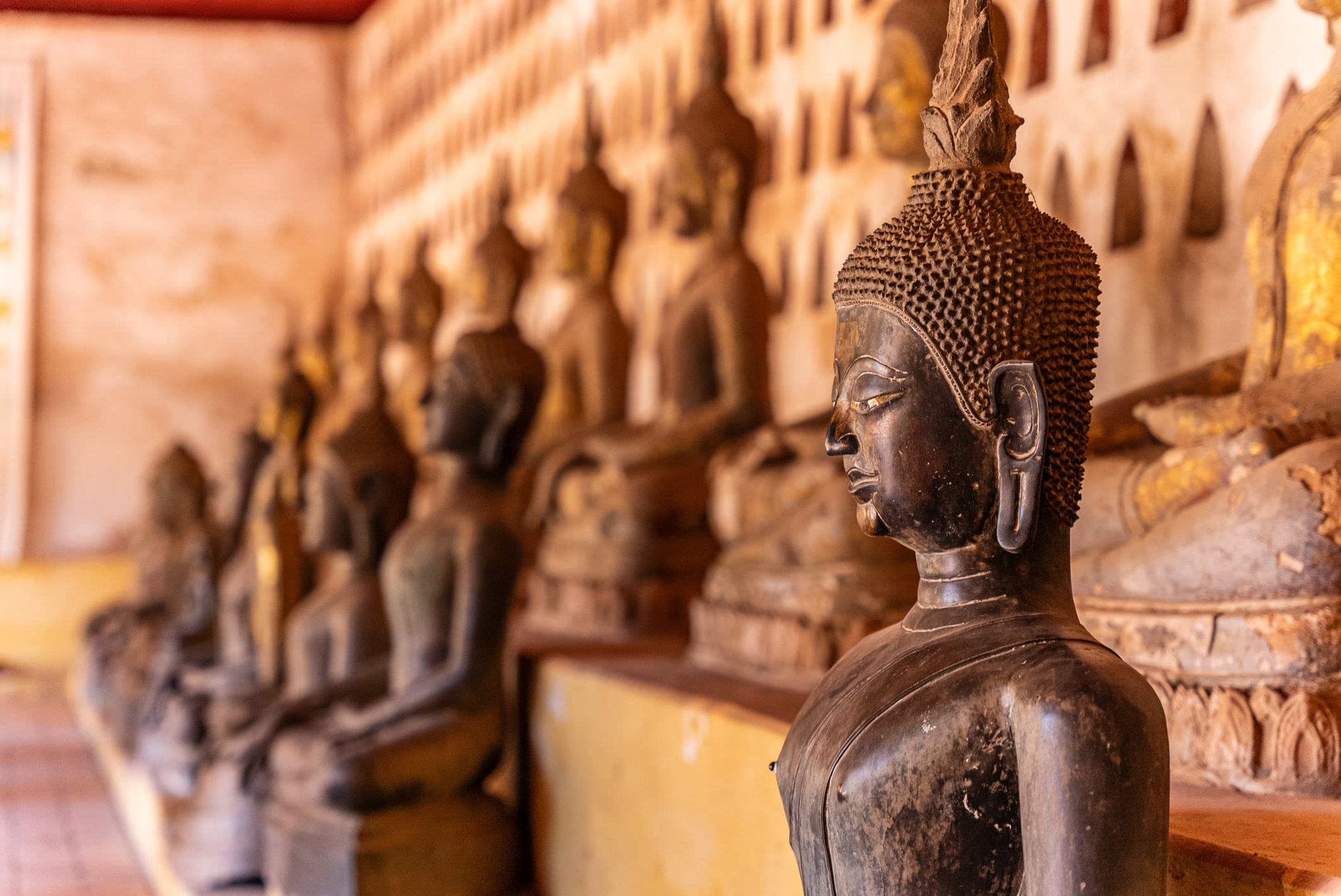 Buddha statues in Wat Sisaket