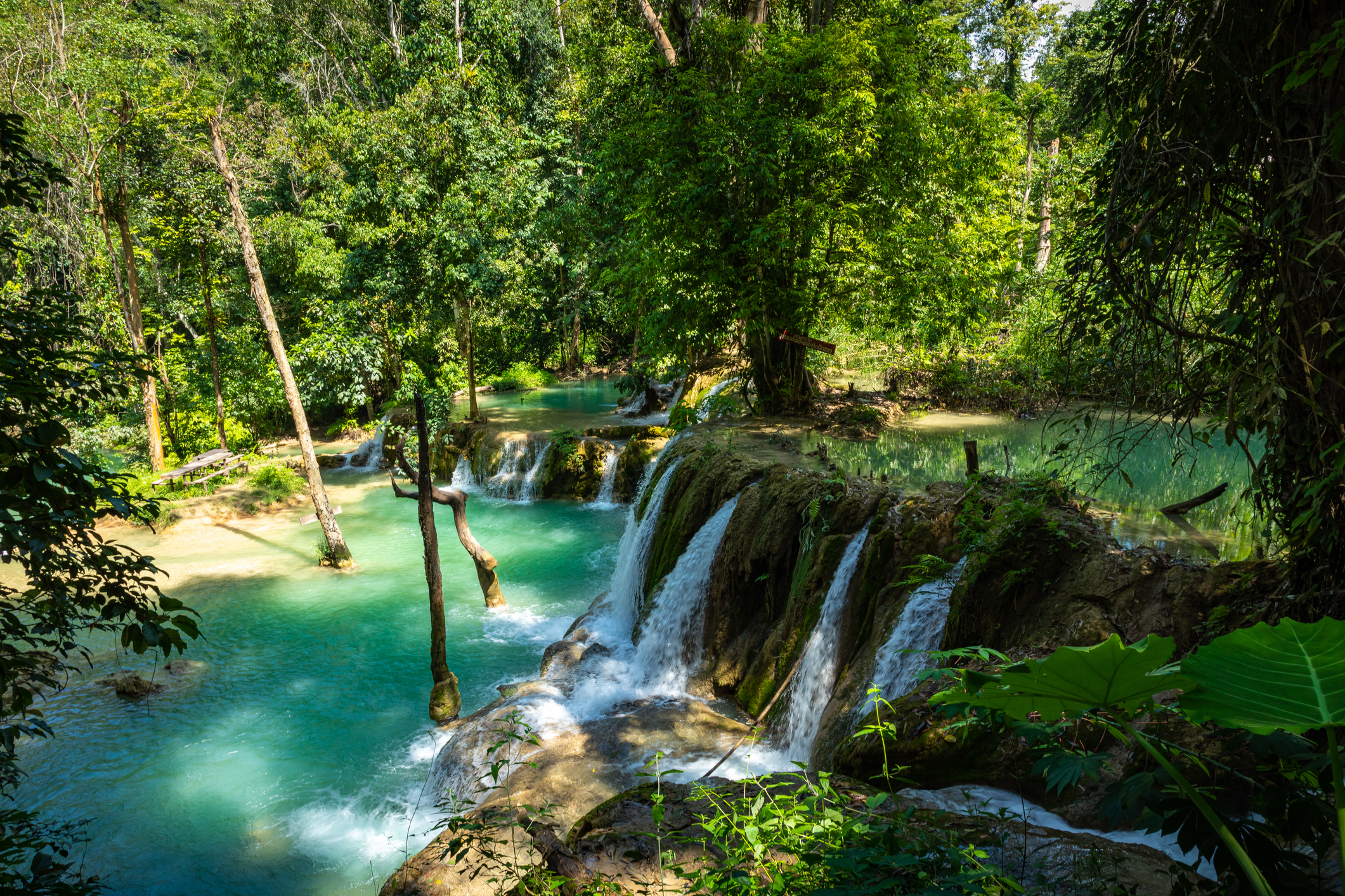 Tad Sae Waterfall