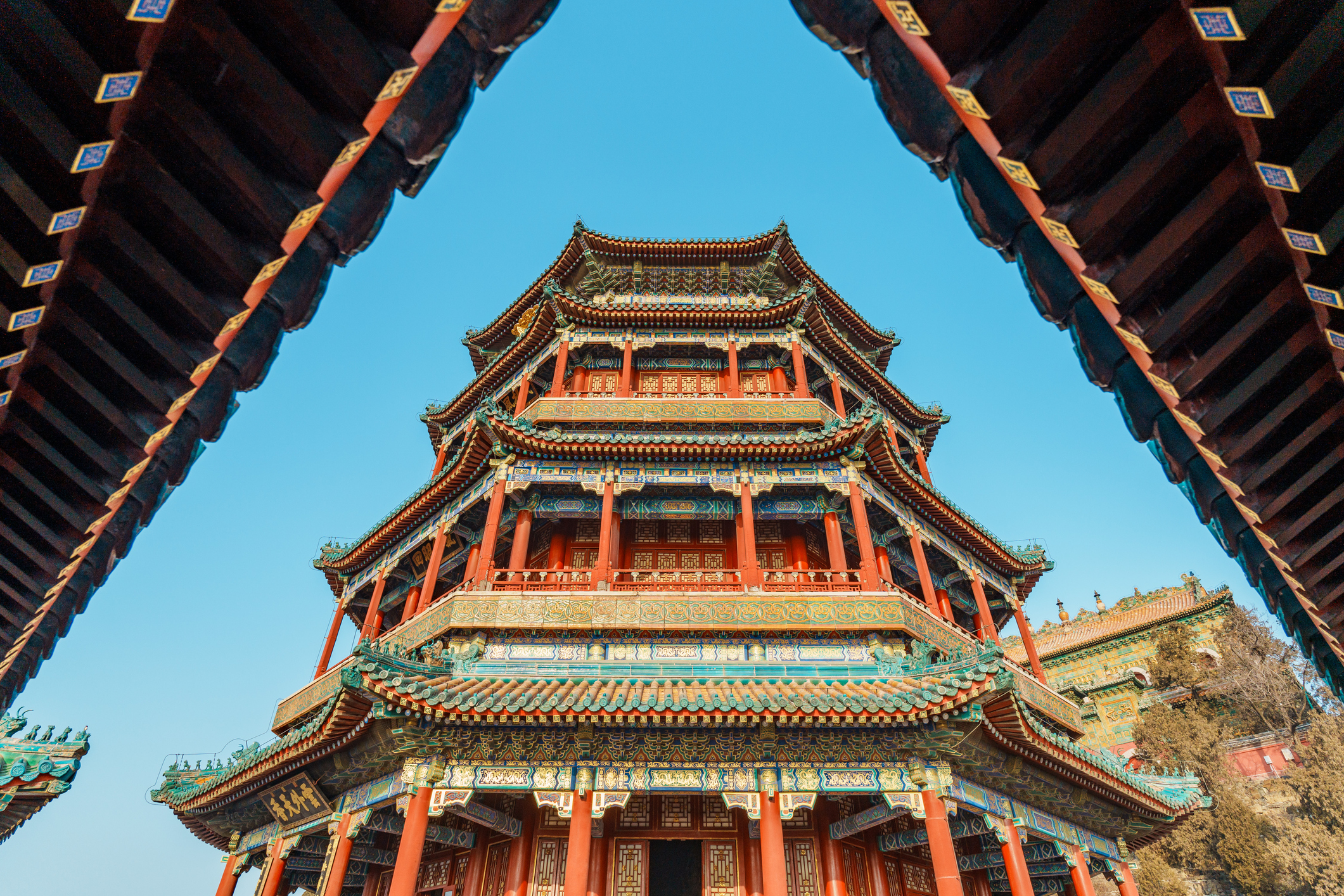 The Tower of Buddhist Incense in the Summer Palace